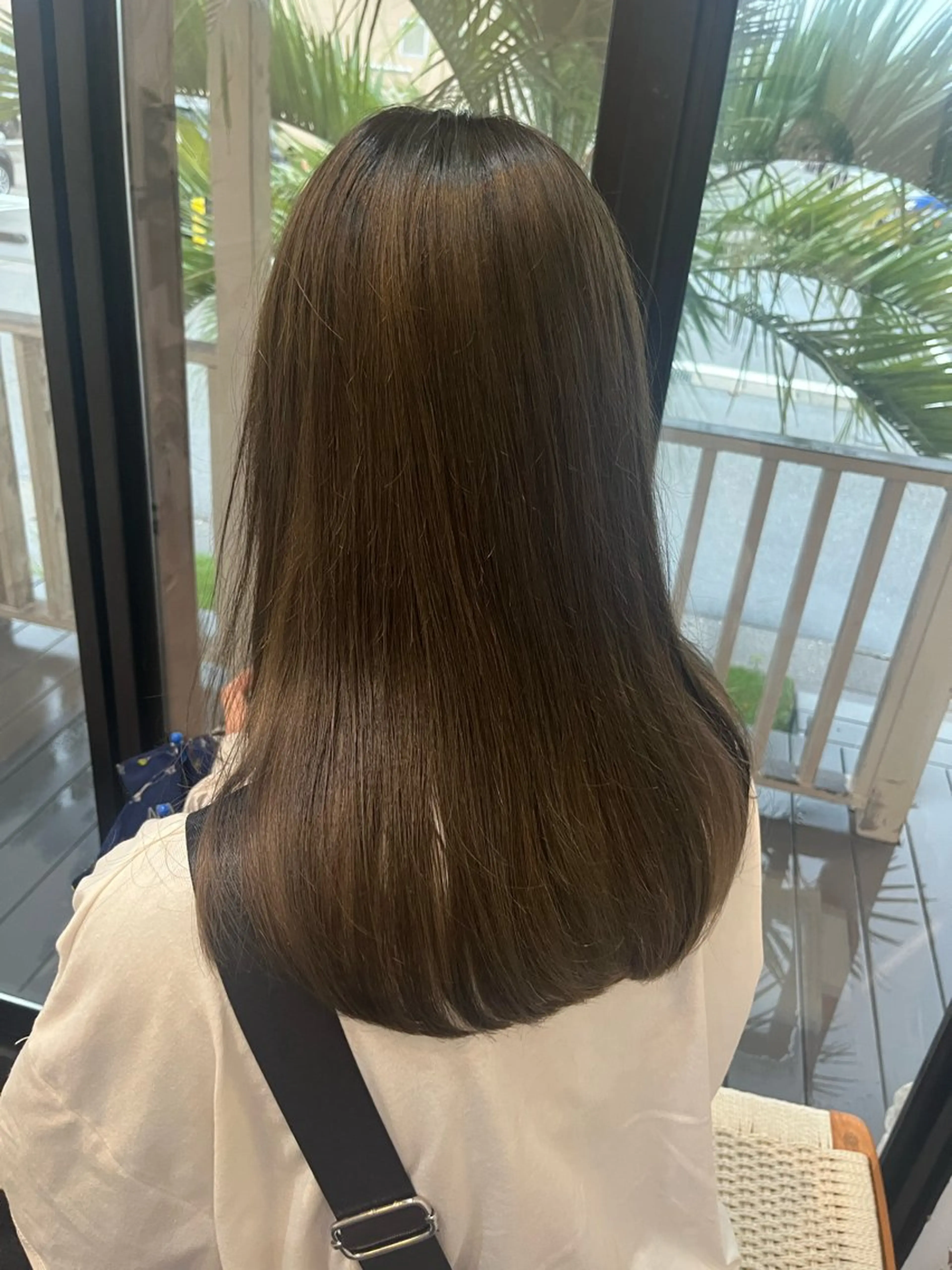 セミロング カラー 金沢市/美容師/ 岡島由希美のマツエク・マツパデザイン