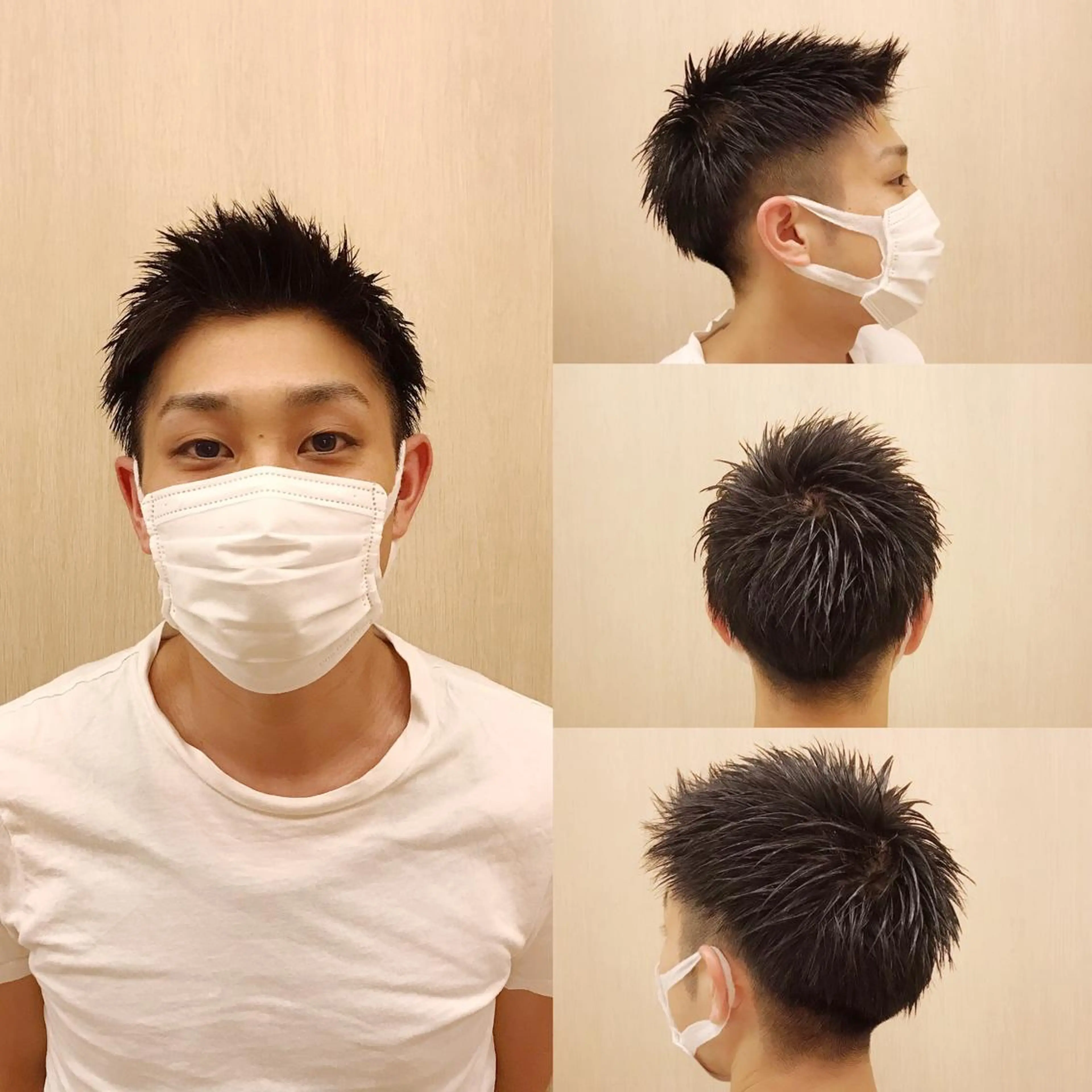 ショート メンズ モヒカン 阿多 克昇のヘアスタイル