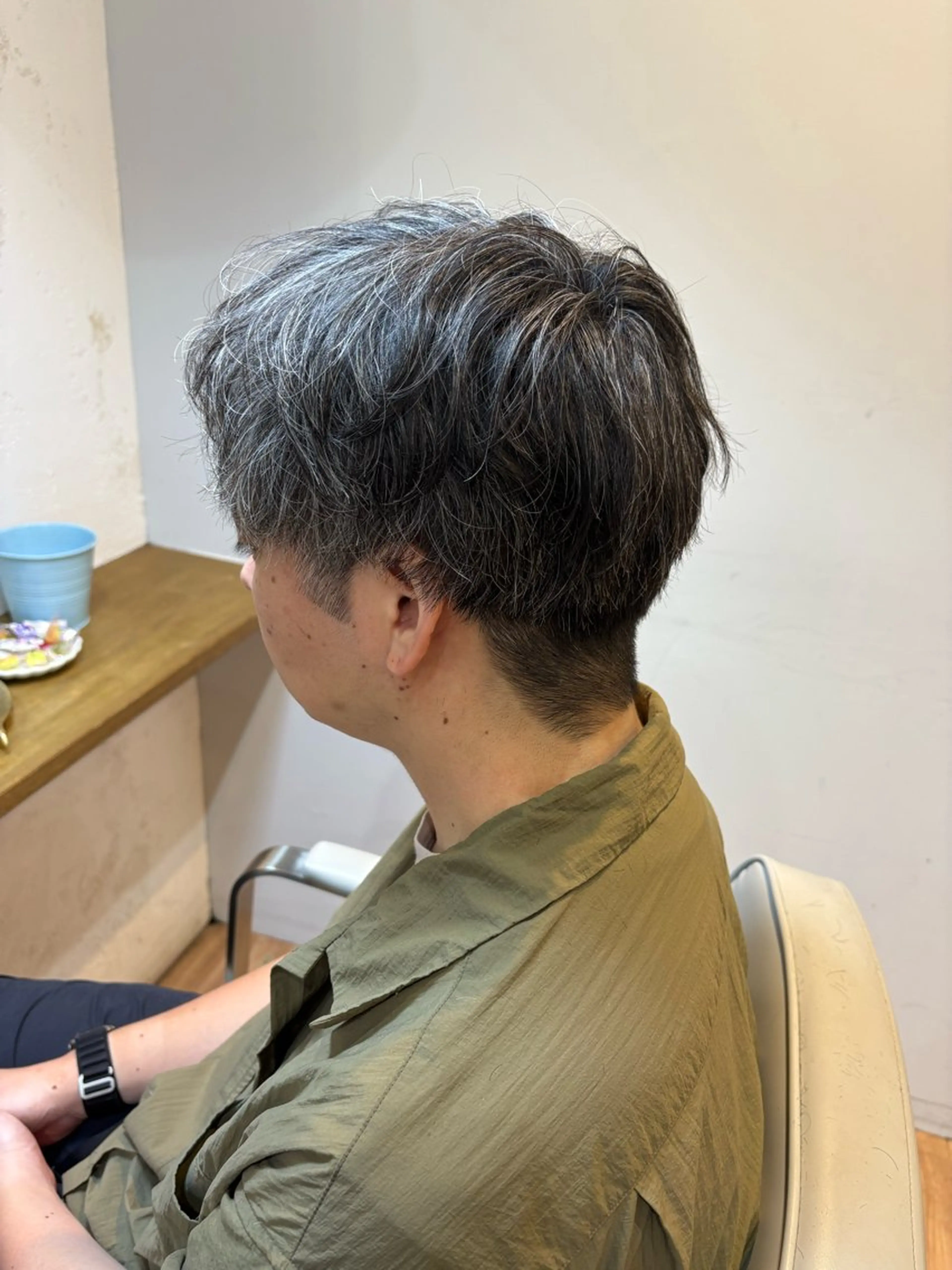 メンズ カット 韓国ヘアー🇰🇷 MIWAのヘアスタイル