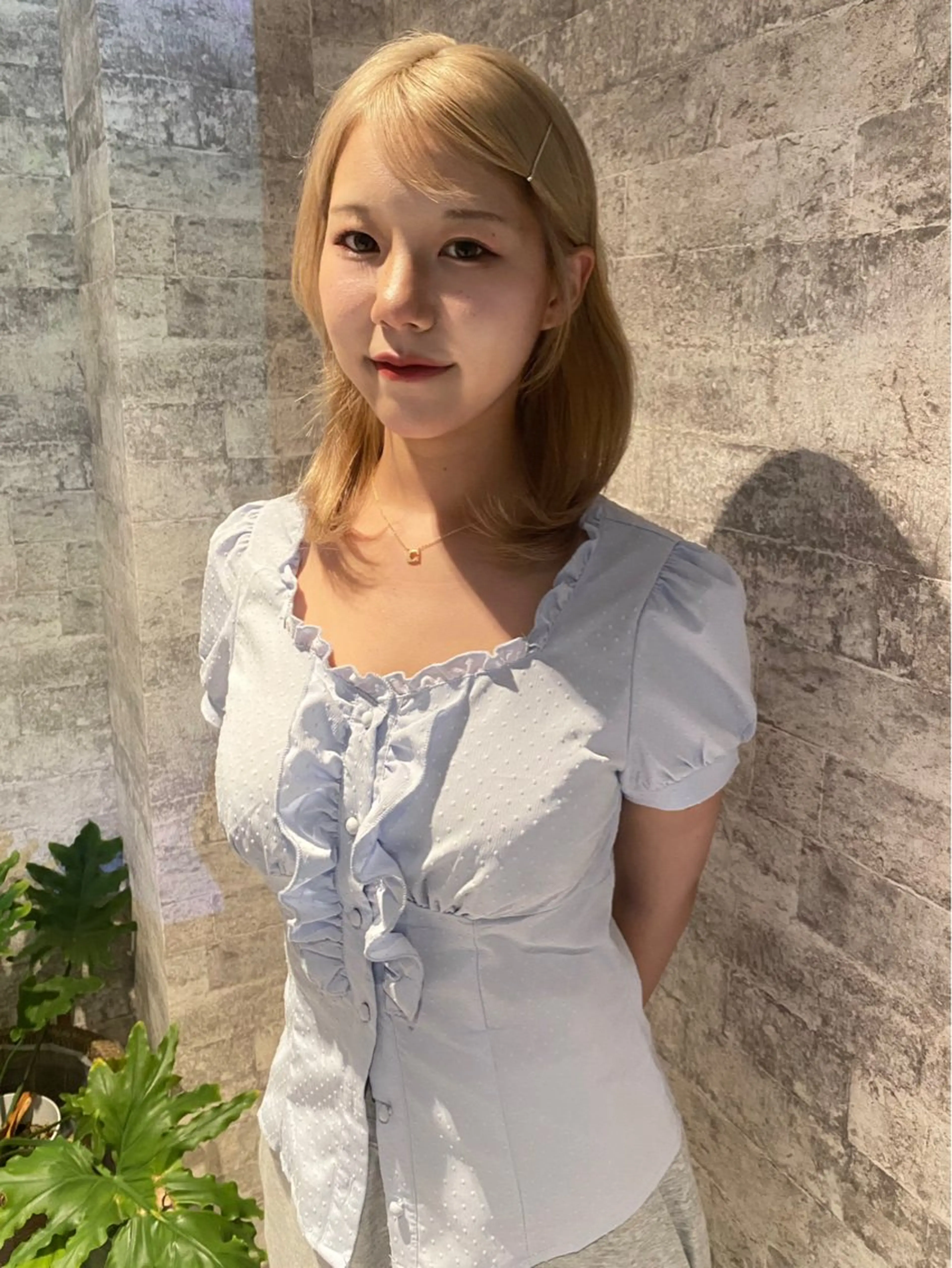 ミディアム カラー カット ヘアカラー トリートメント mai / linoah˚✧のヘアスタイル