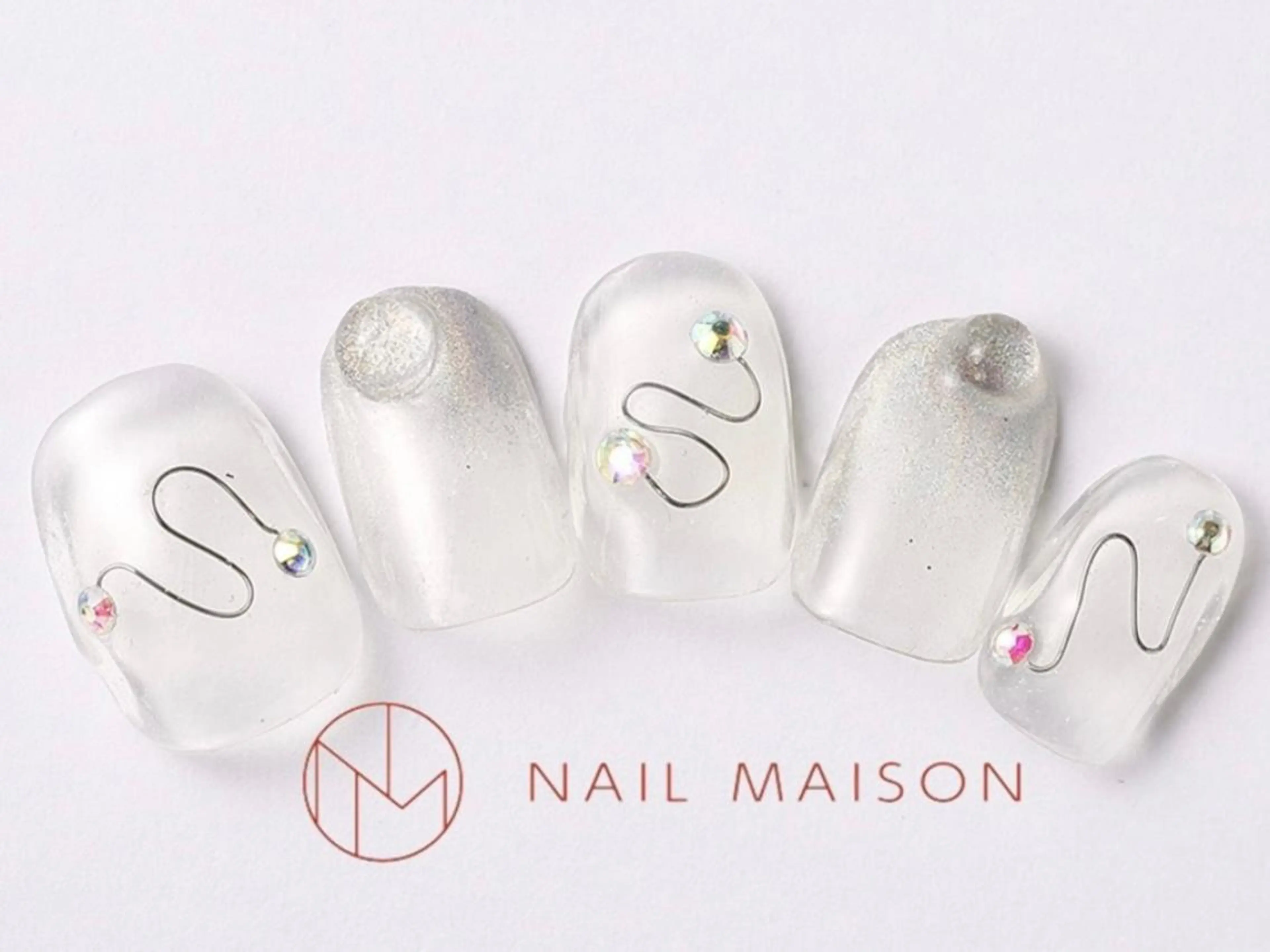 ネイル クリアネイル T RIRIKAのネイルデザイン