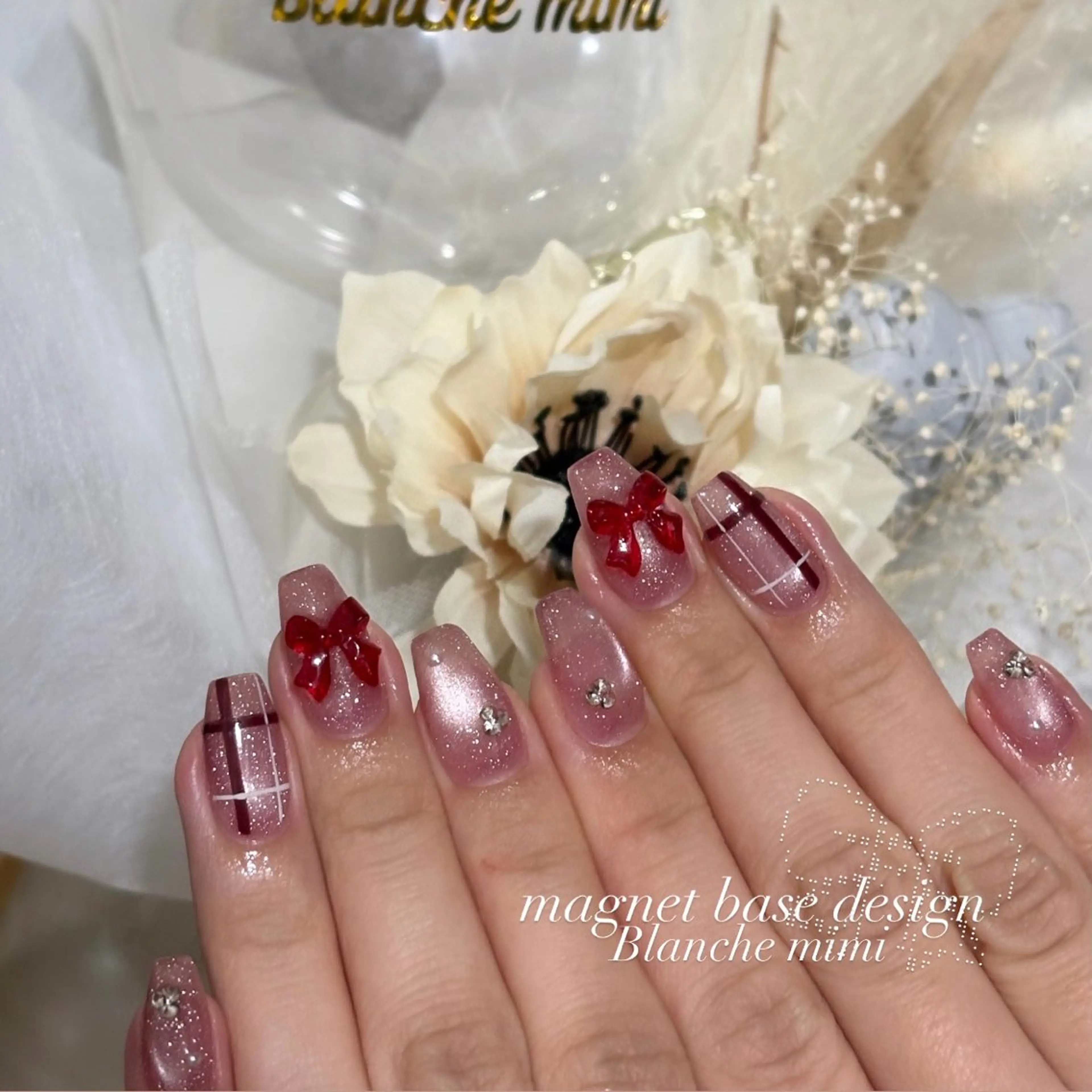 ネイル ハンドネイル Blanche mimi.u_aのネイルデザイン