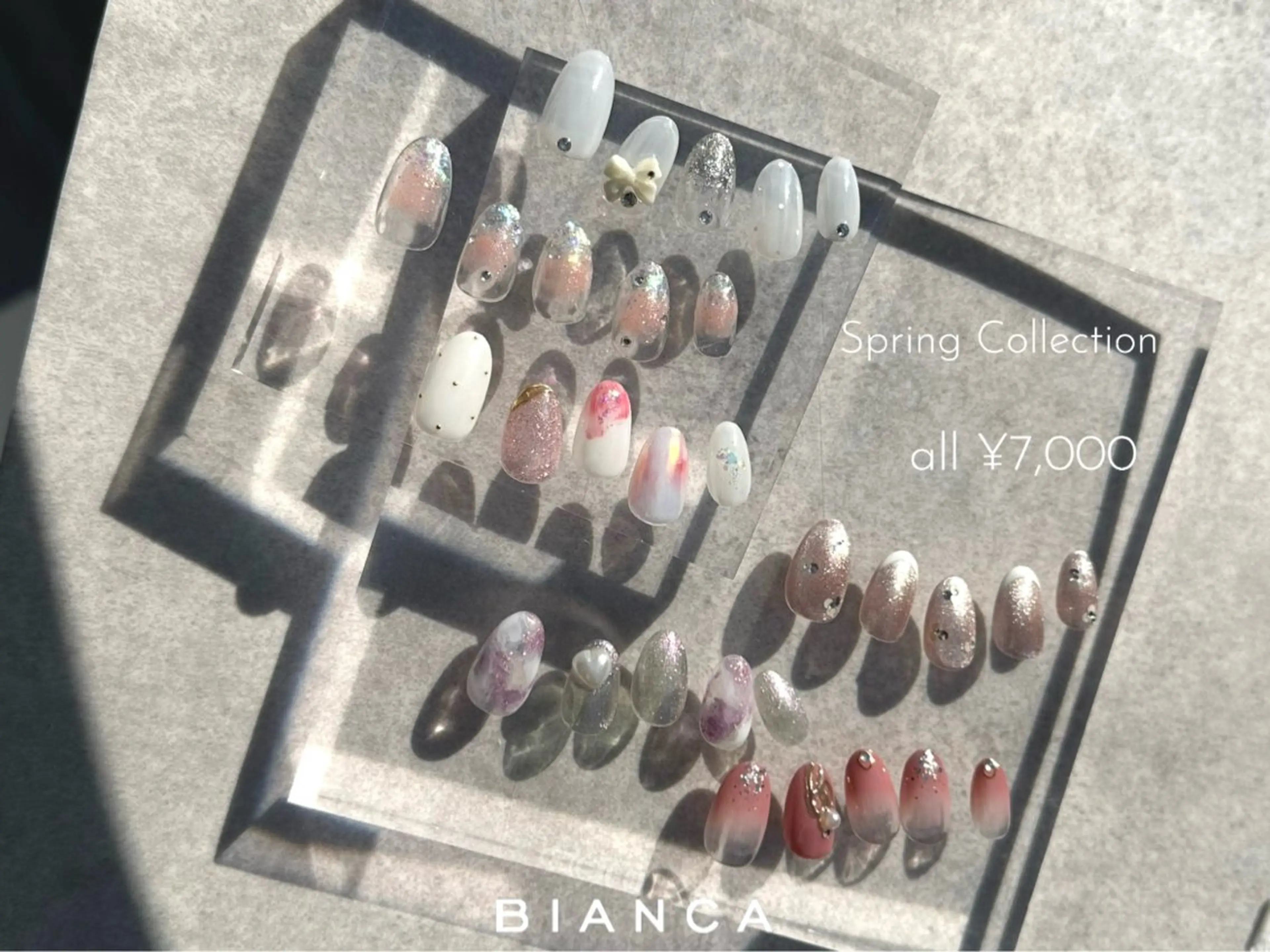 ネイル ハンドネイル ビアンカ金町店 中島　せり菜のネイルデザイン