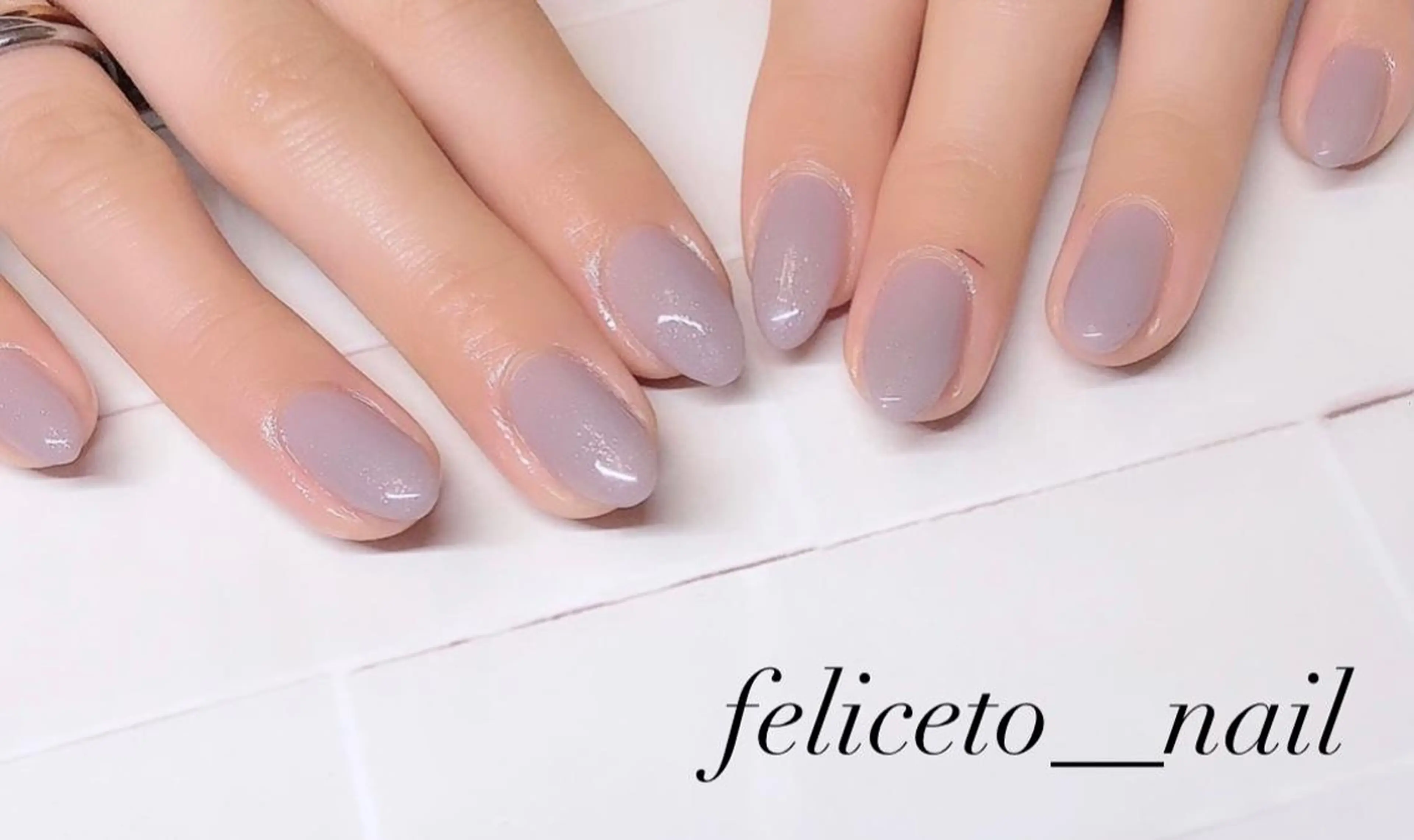 ネイル パープル feliceto_nail所属・Honokaホノカ nailのエステ・リラクイメージ