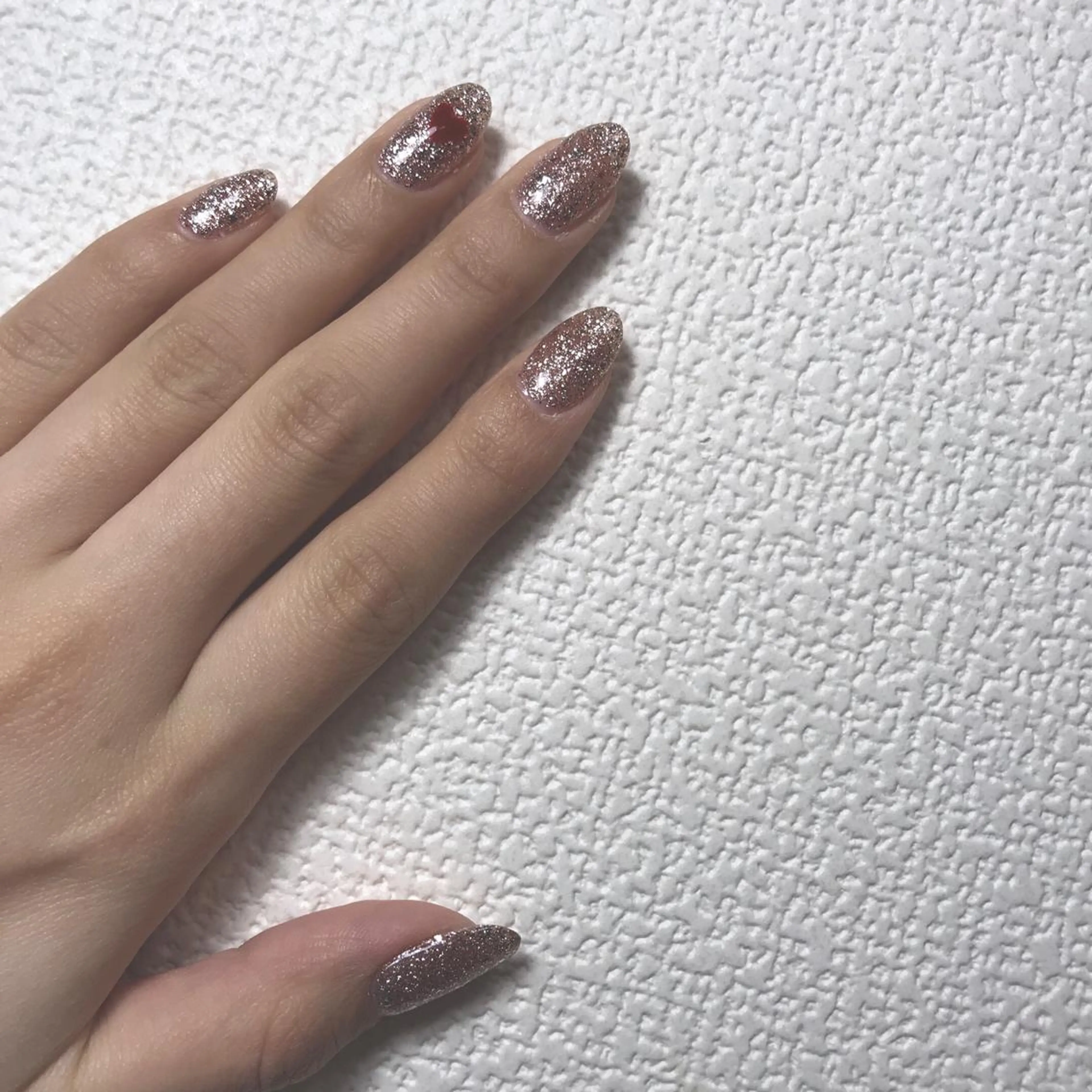 ネイル ラメ(グリッター) ワンカラーネイル MAX KELLY SUZUYOSHIのネイルデザイン