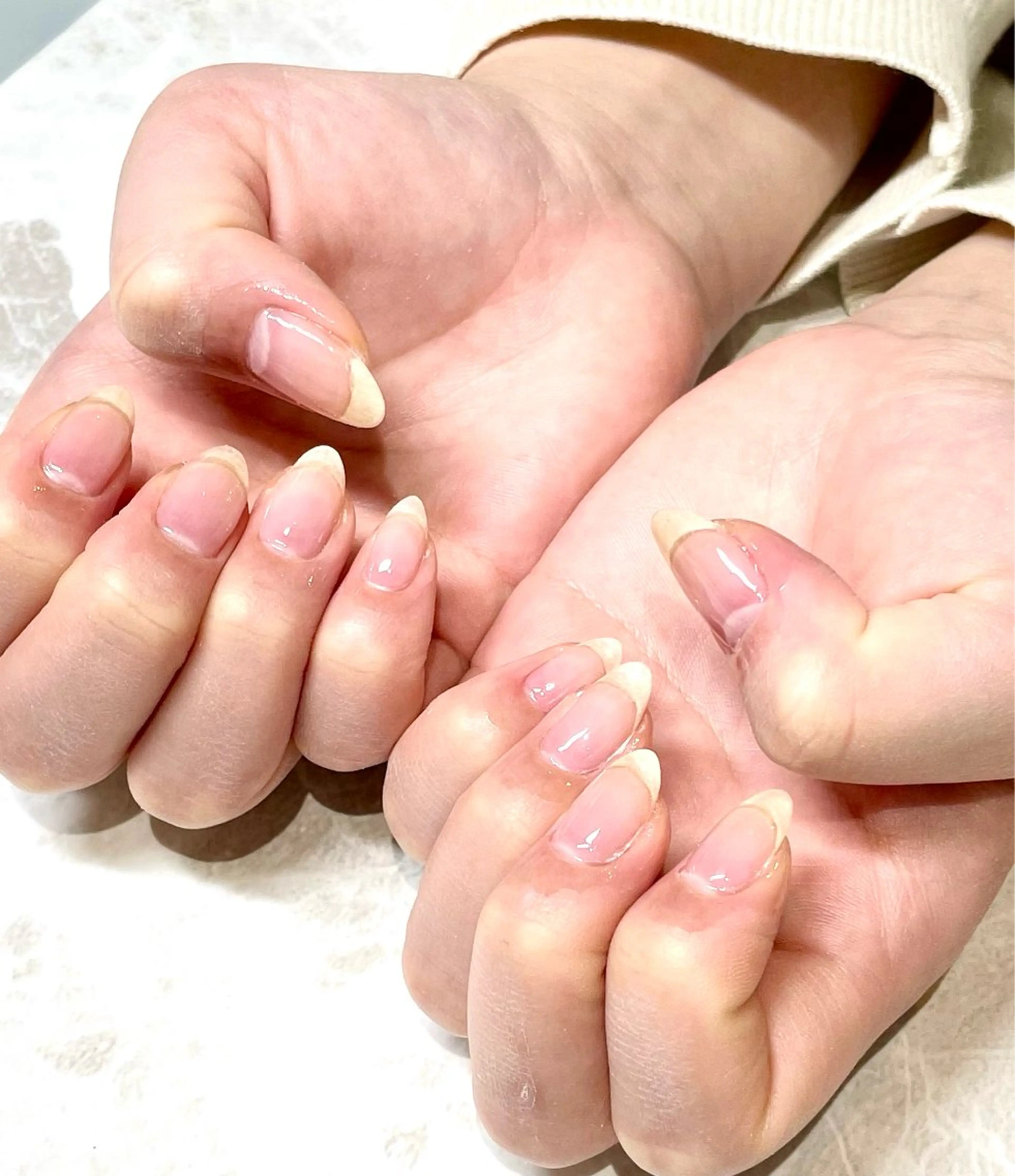 ネイル クリアネイル 🐾佐藤 りえ🐾のネイルデザイン