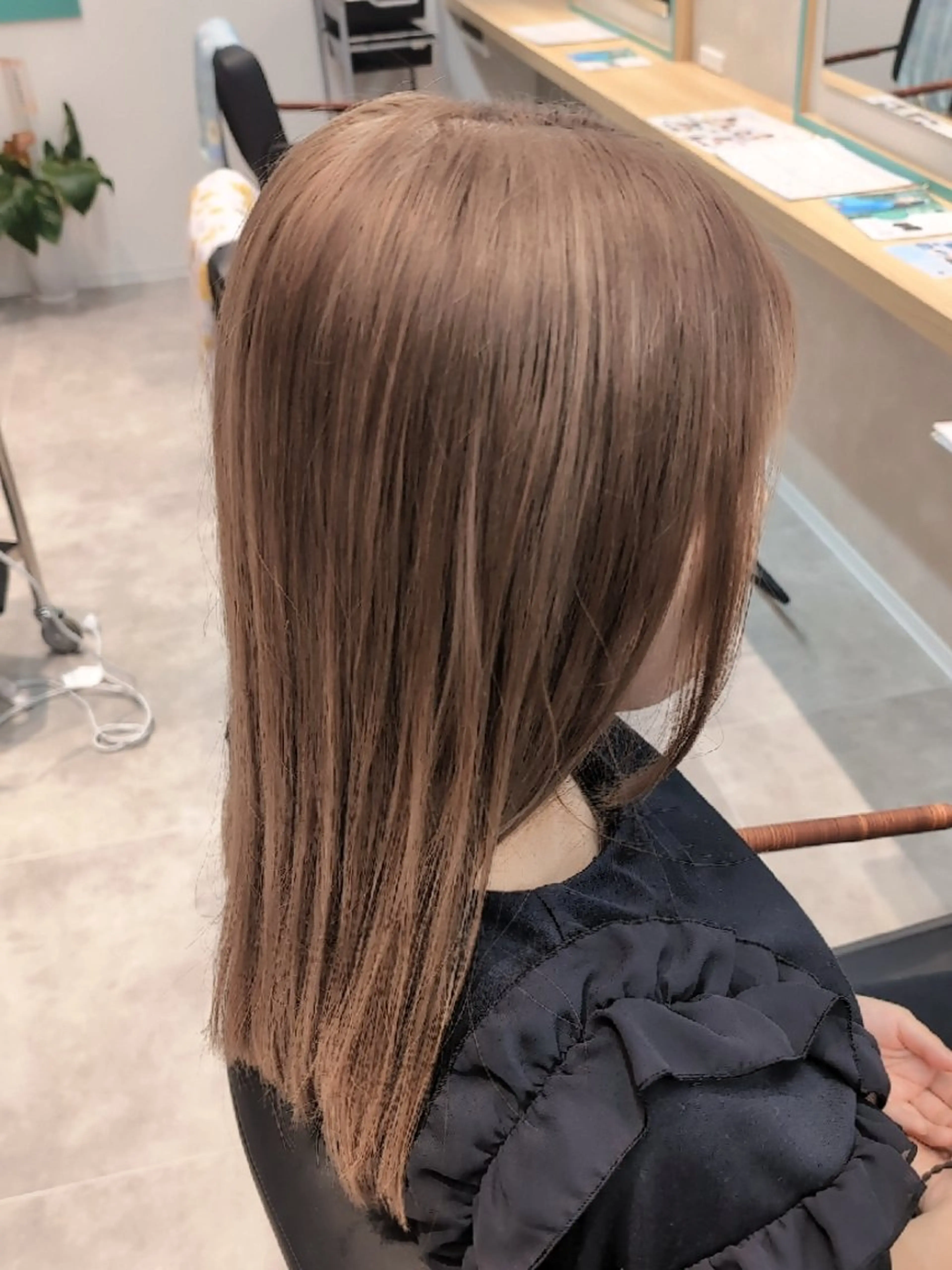 ロング カラー カット ヘアカラー 田端みおと🐱 SoZoBridgeのヘアスタイル