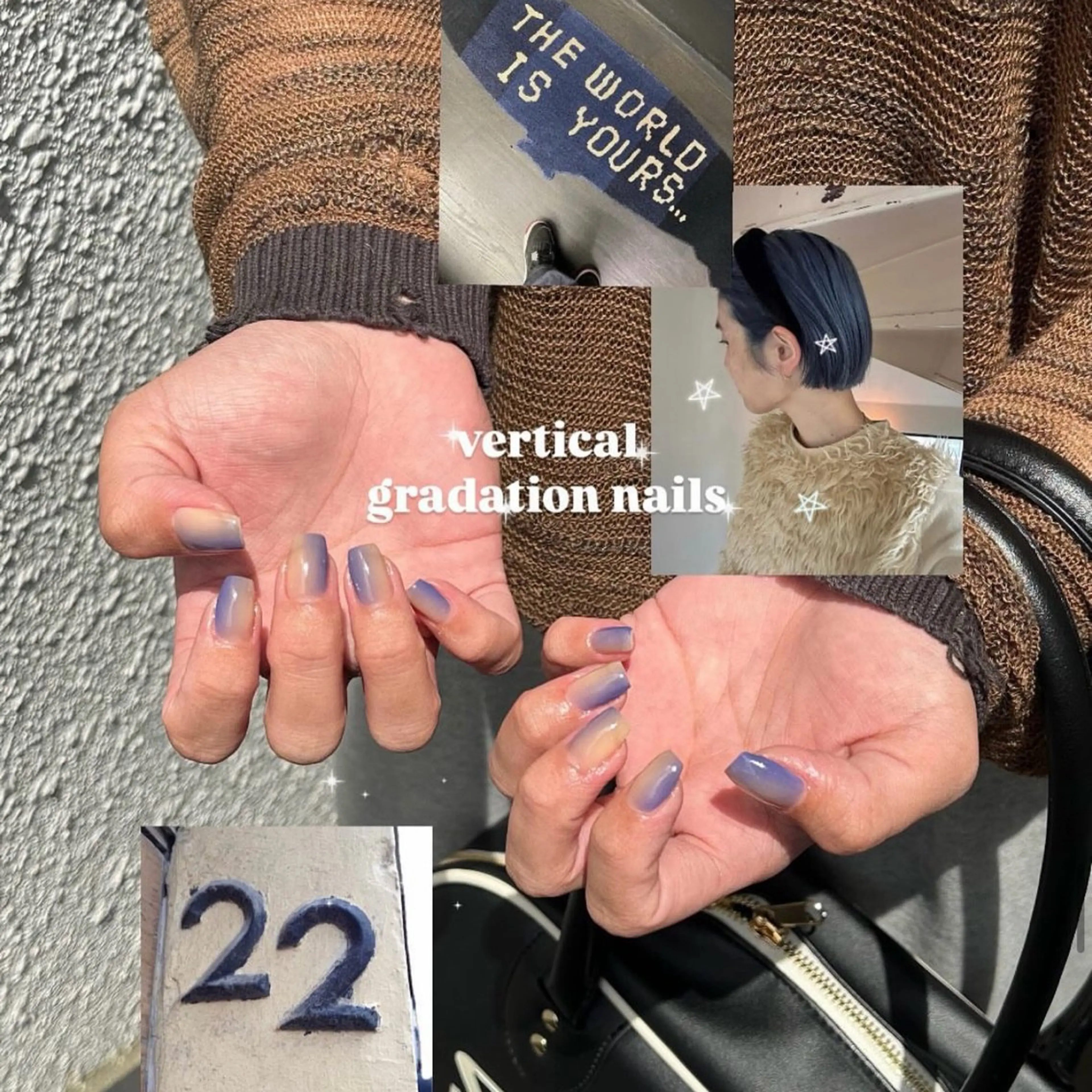 ネイル 𝙉𝙖𝙤🍓꒦꒷ Y2K / 韓国風のネイルデザイン