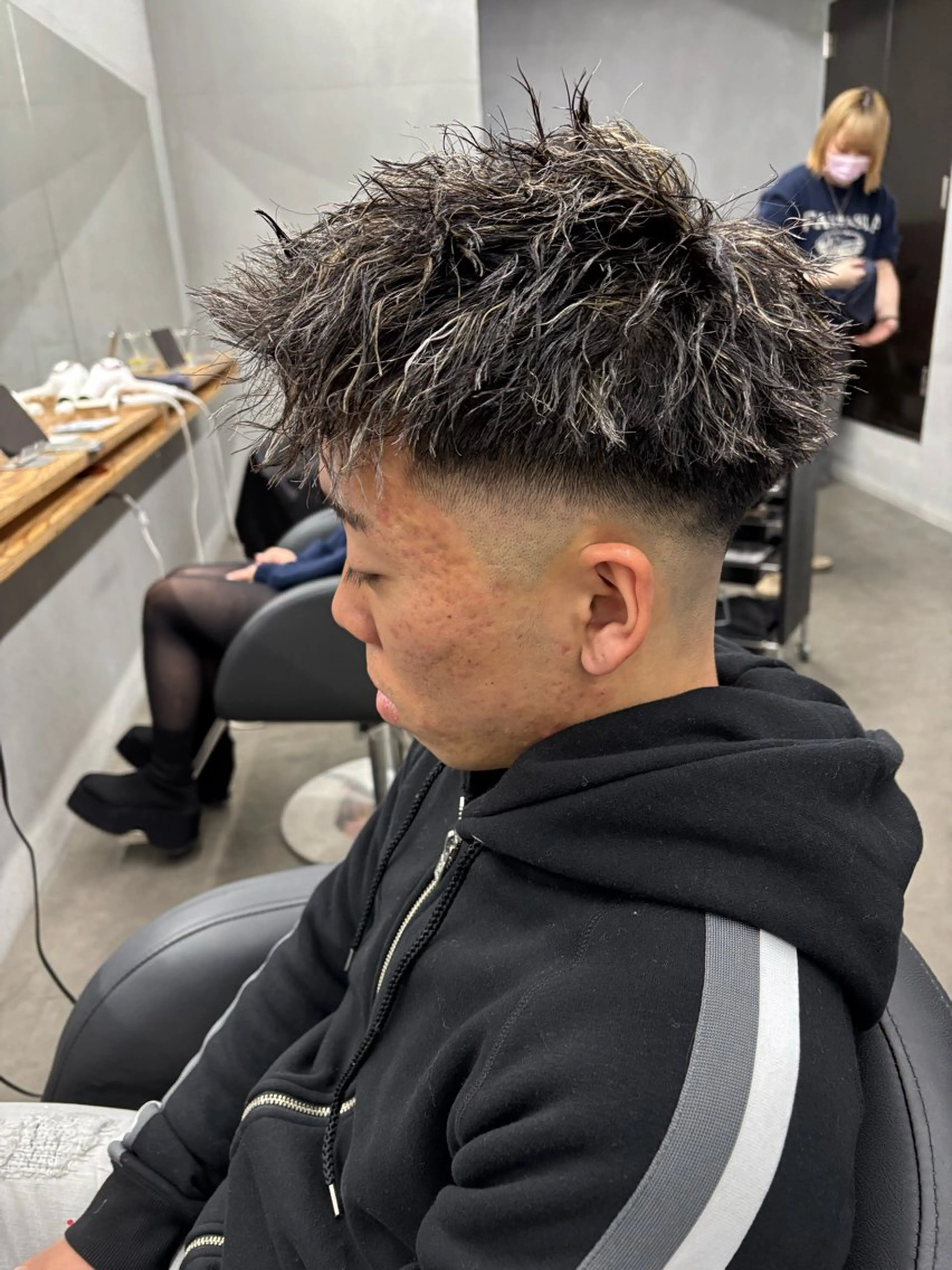 ショート パーマ メンズ カット ヘアカラー パーマ トリートメント メンズ支持率NO.1 マサキのヘアスタイル