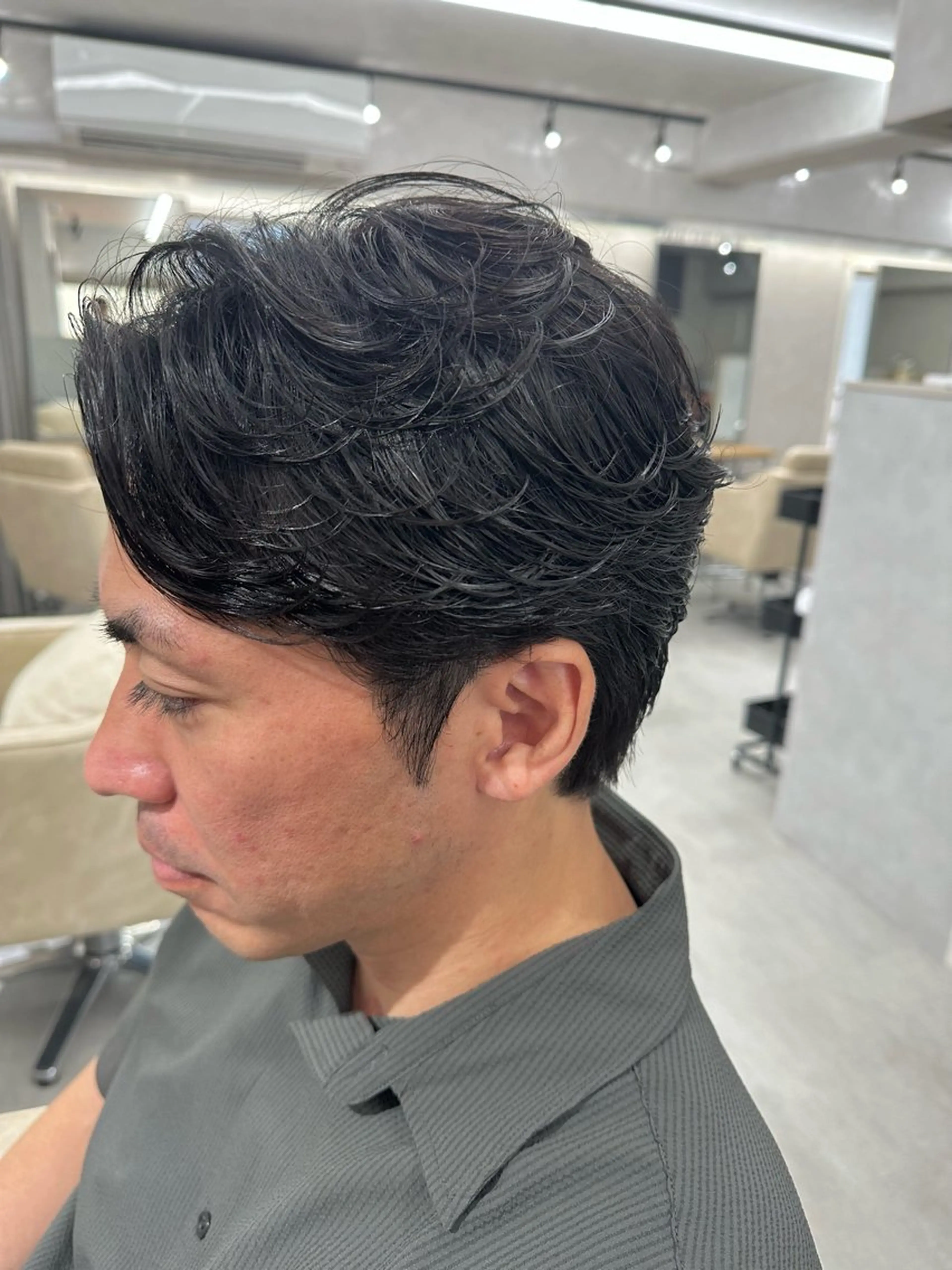 パーマ メンズ メンズパーマ ニュアンスパーマ カット パーマ 💎メンズパーマ特化 🥇メンズのプロのヘアスタイル
