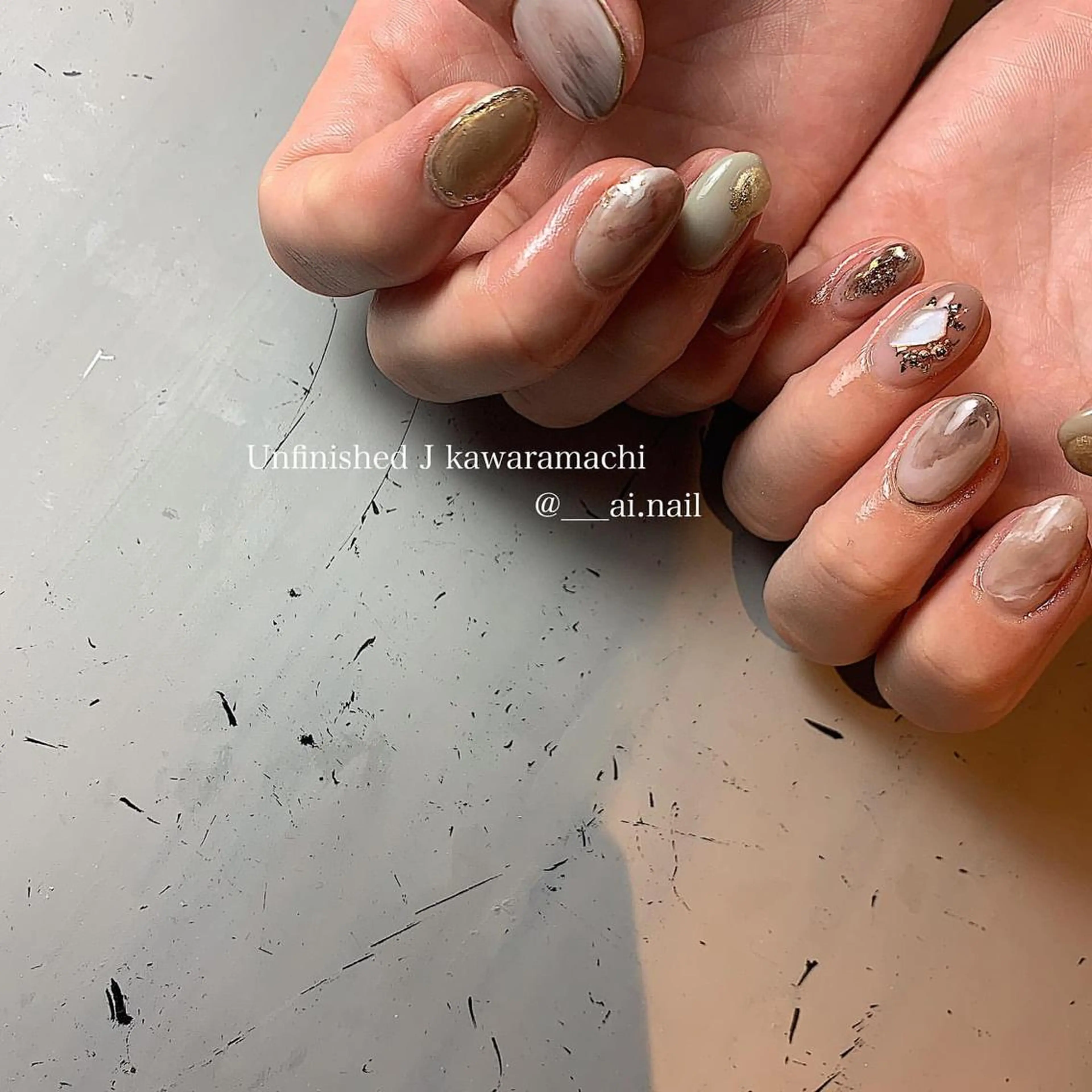 ネイル 🍃伏見 / soL nail / aiのネイルデザイン