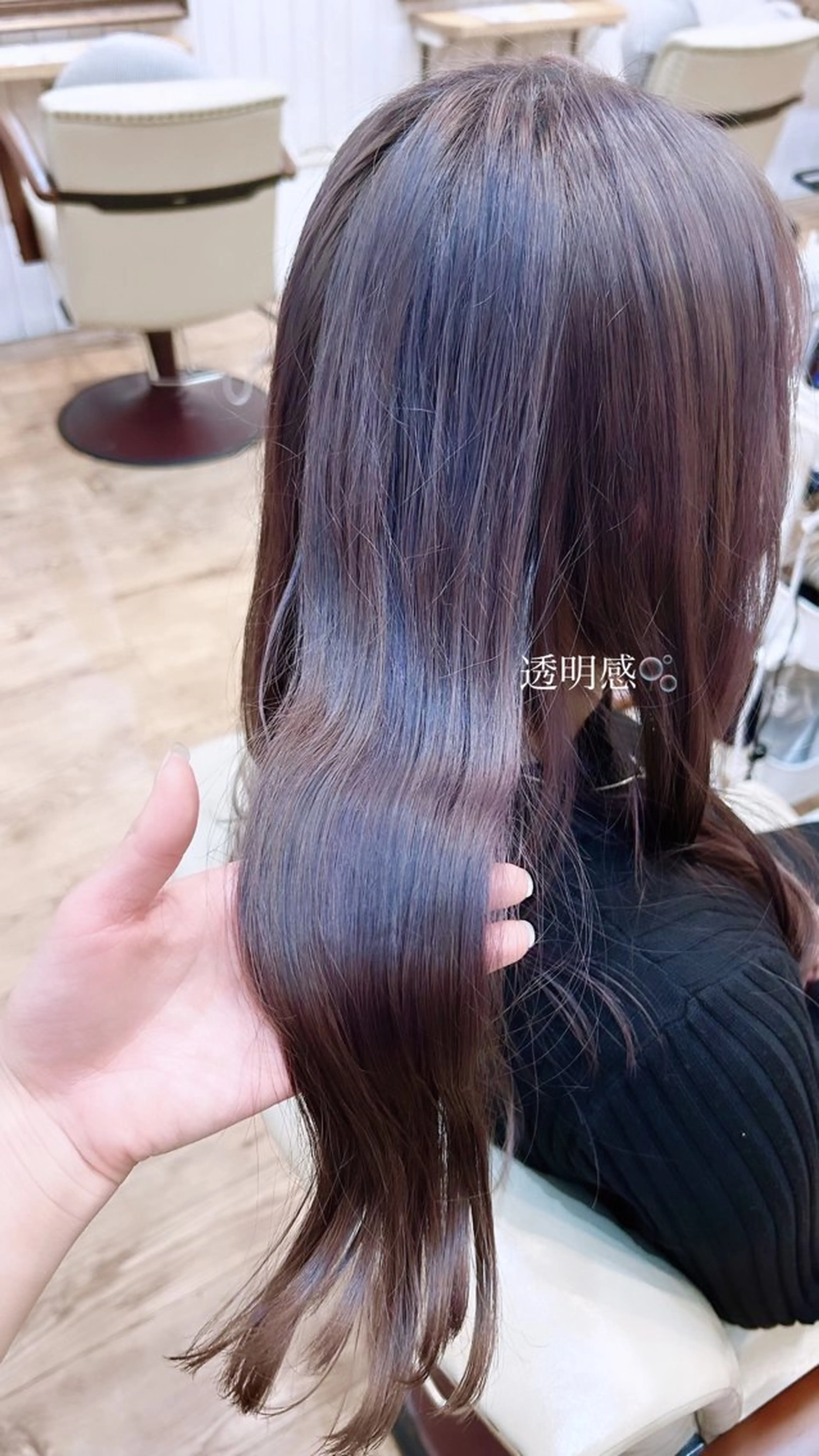 ロング カラー 🦋韓国風レイヤー 🦋AYANE⁎⁺˳のヘアスタイル