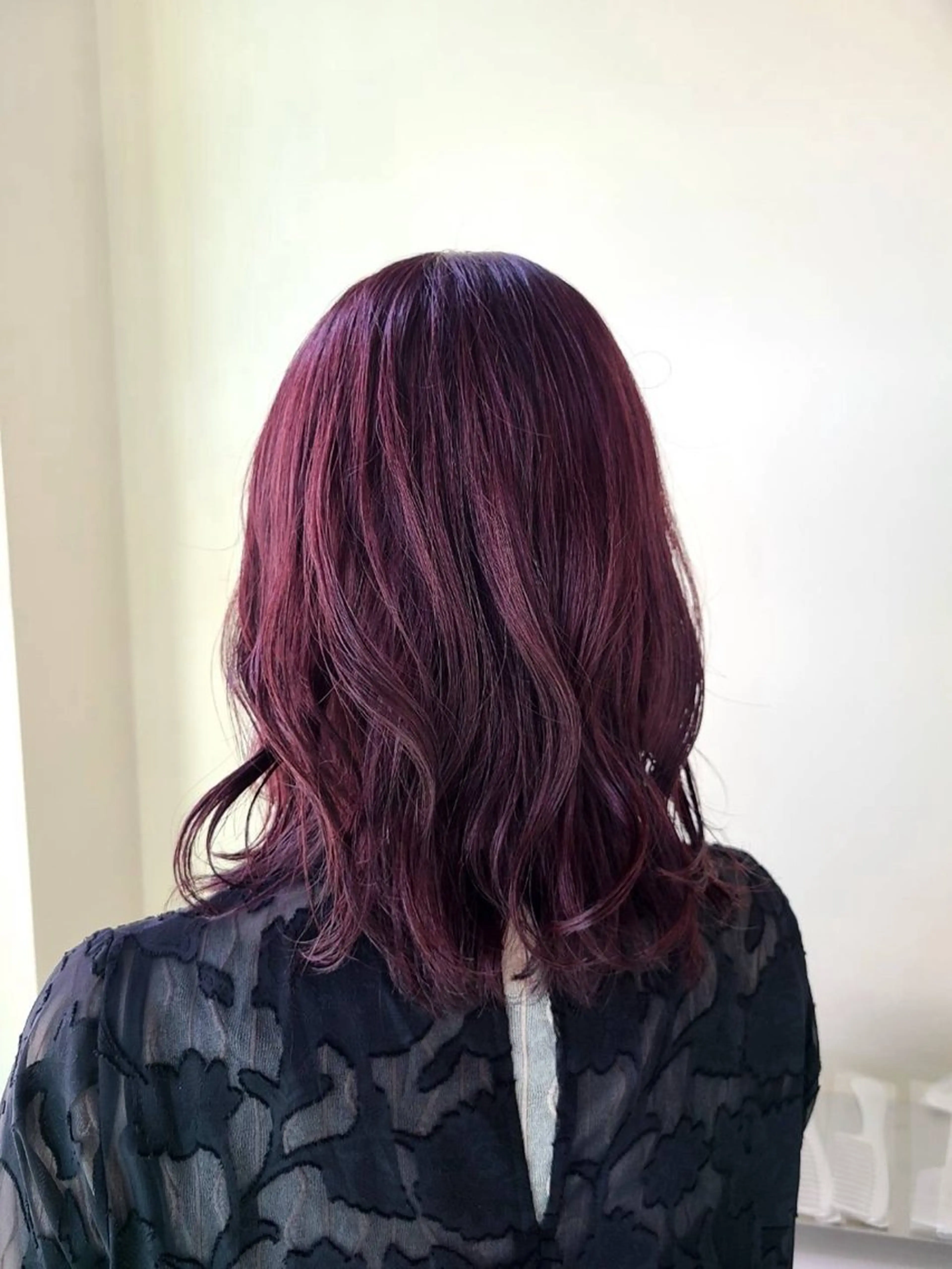 全頭Wカラー(ケアブリーチあり)➕トリートメント🖤‎🤍の写真