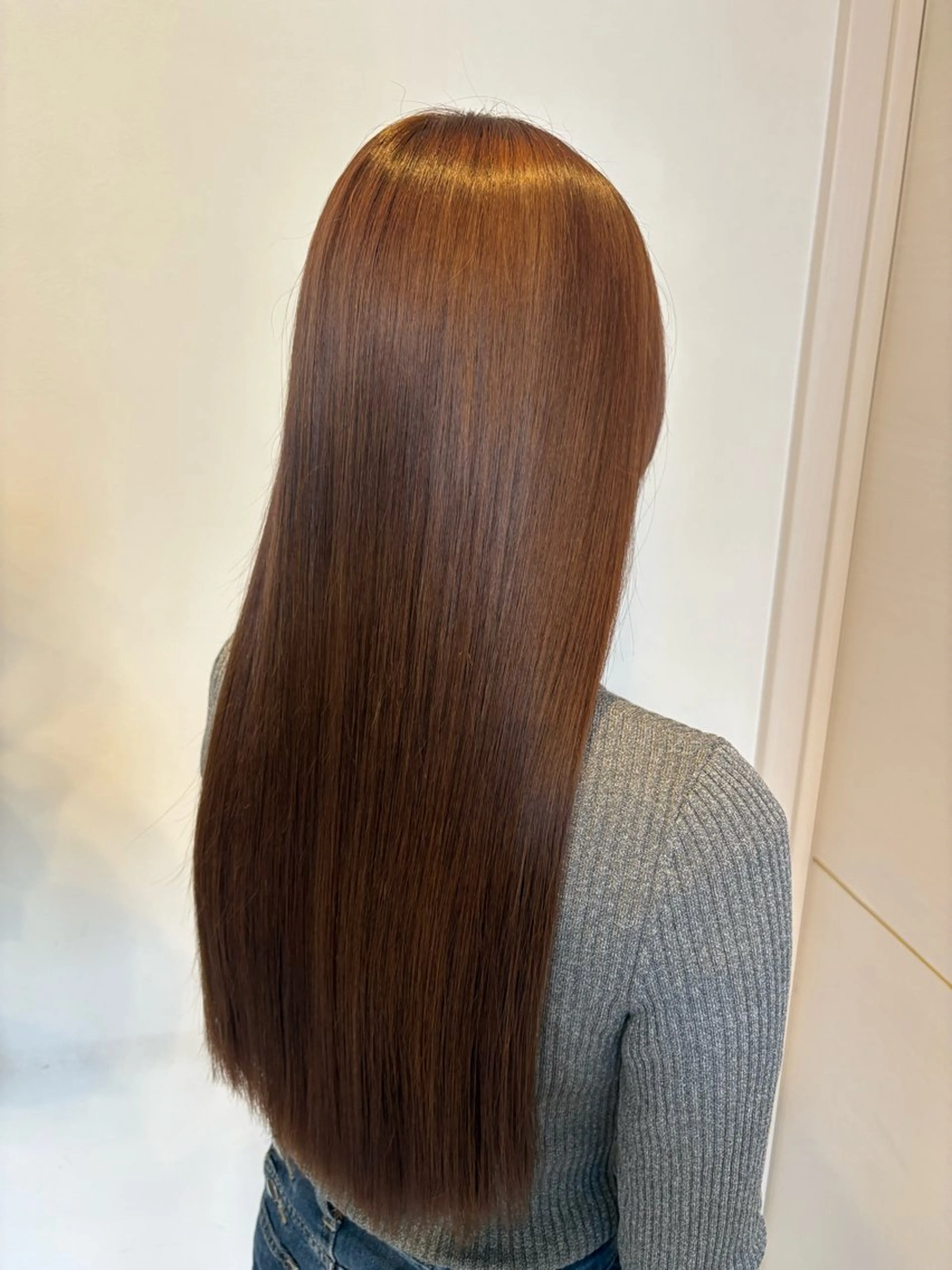 ロング ヘアカラー WHITESTONE所属・田中 希のヘアスタイル