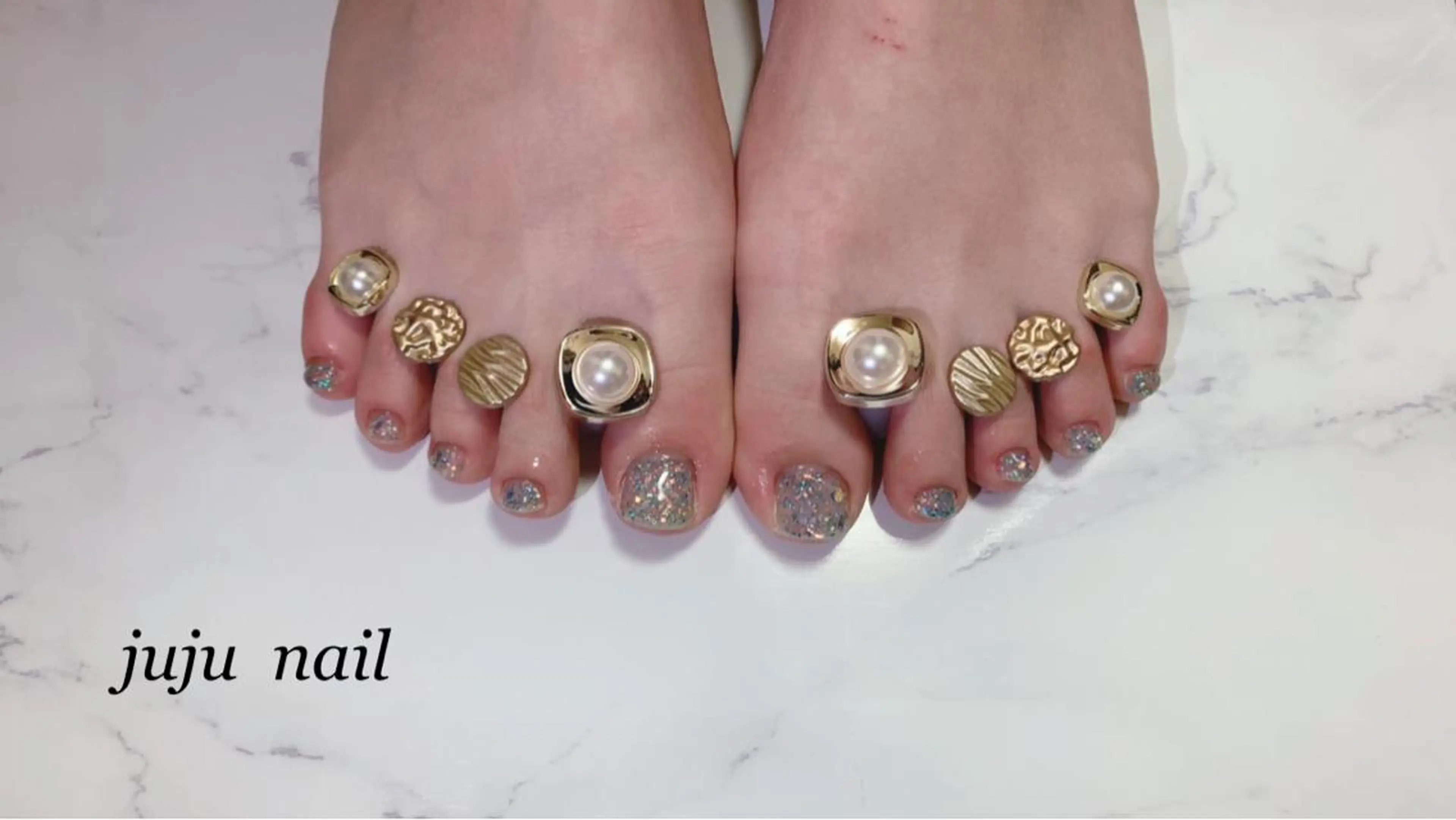 ネイル フットネイル juju nailのネイルデザイン