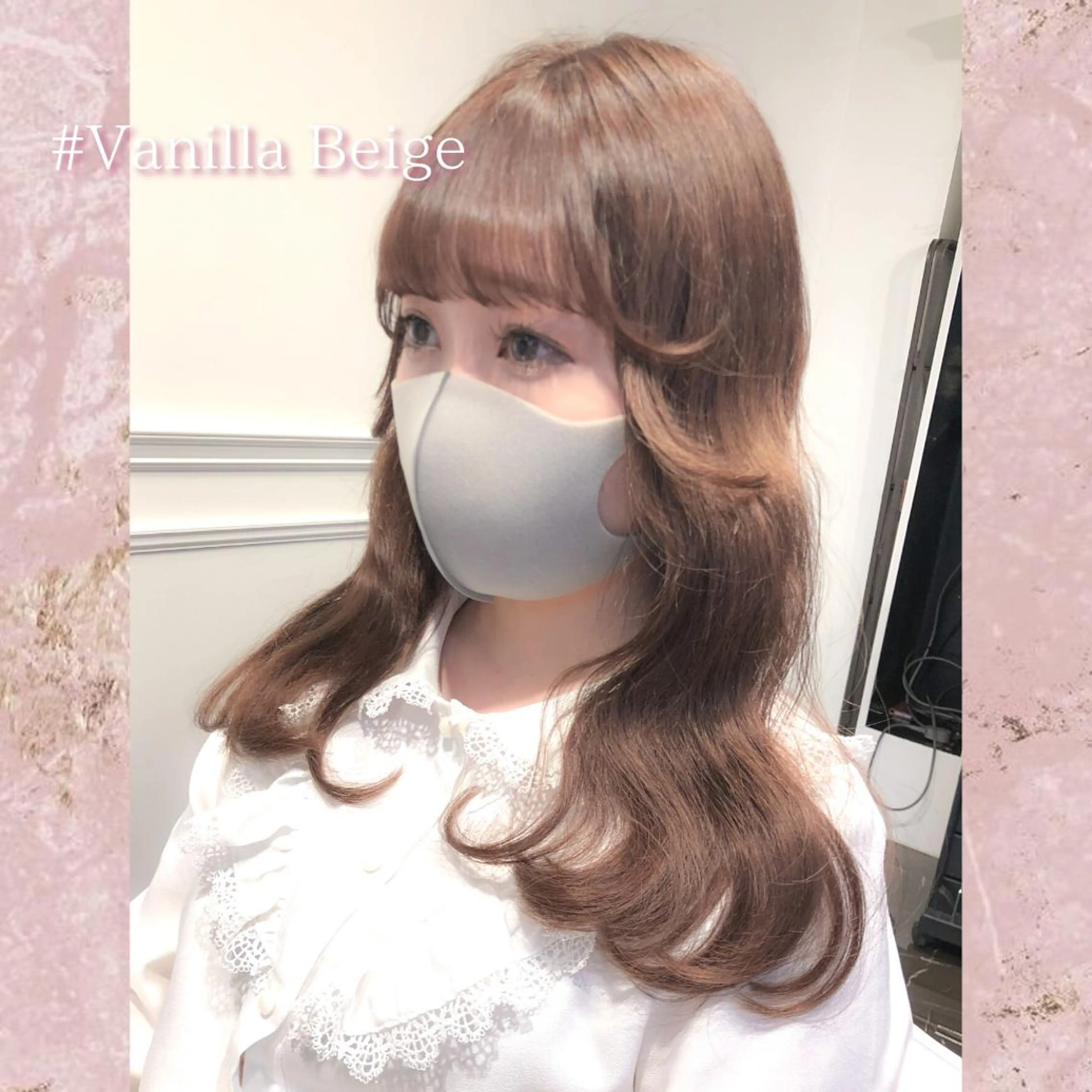 セミロング カラー カット miyu /トレンド カラー×艶髪のヘアスタイル