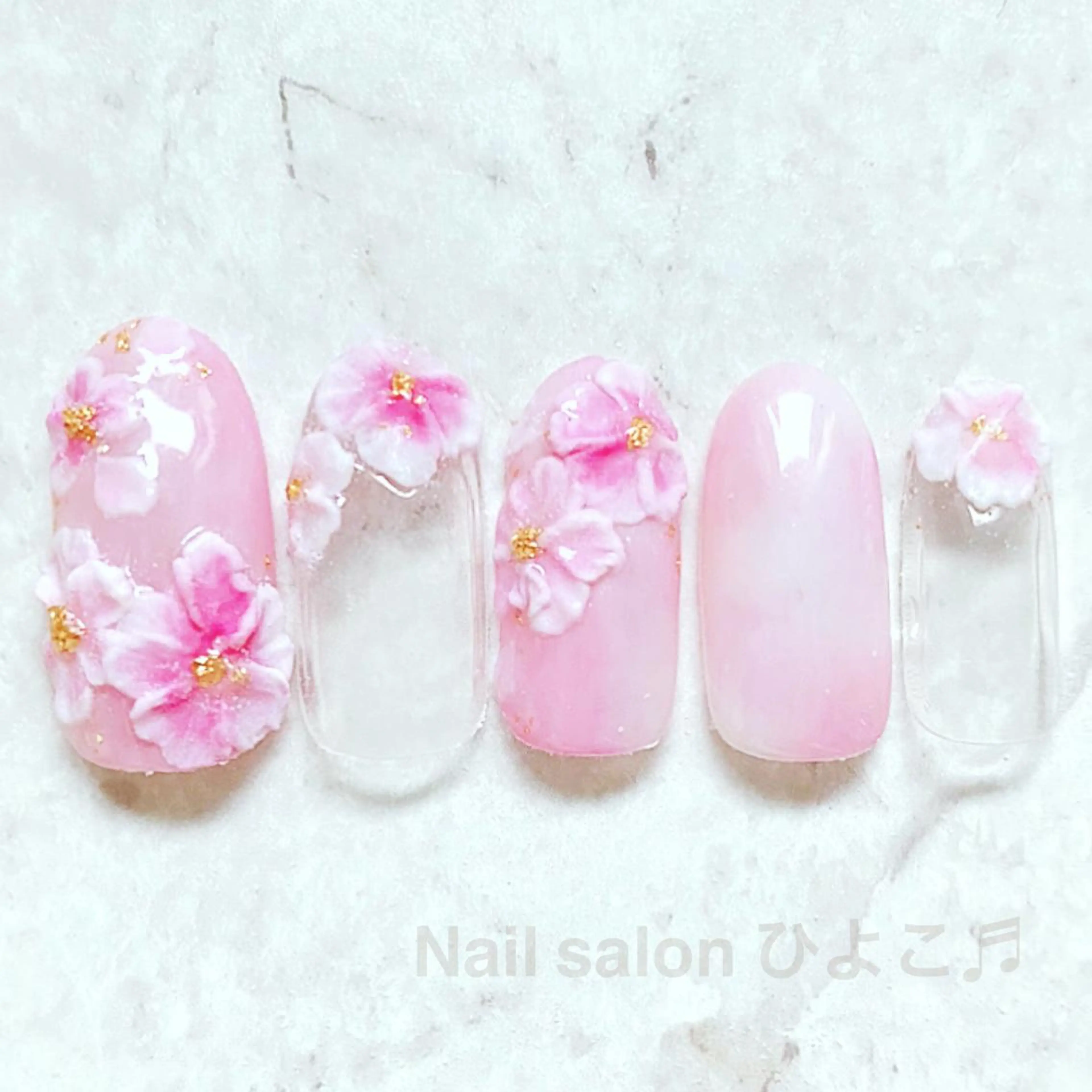 ネイル 入学式 卒業式 Nail salon ひよこ♬のネイルデザイン