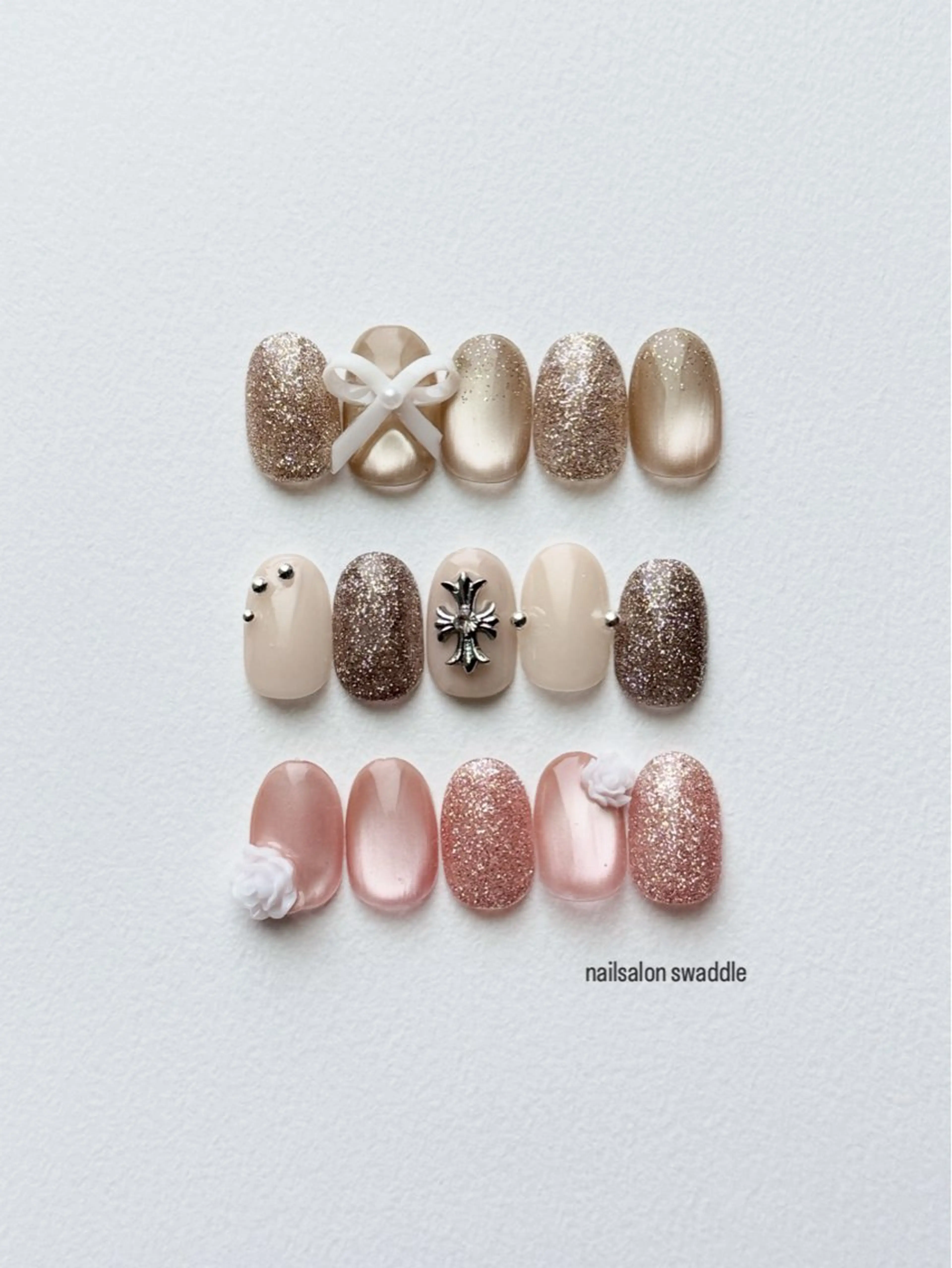 ネイル ハンドネイル nail salon swaddle 🪽のネイルデザイン