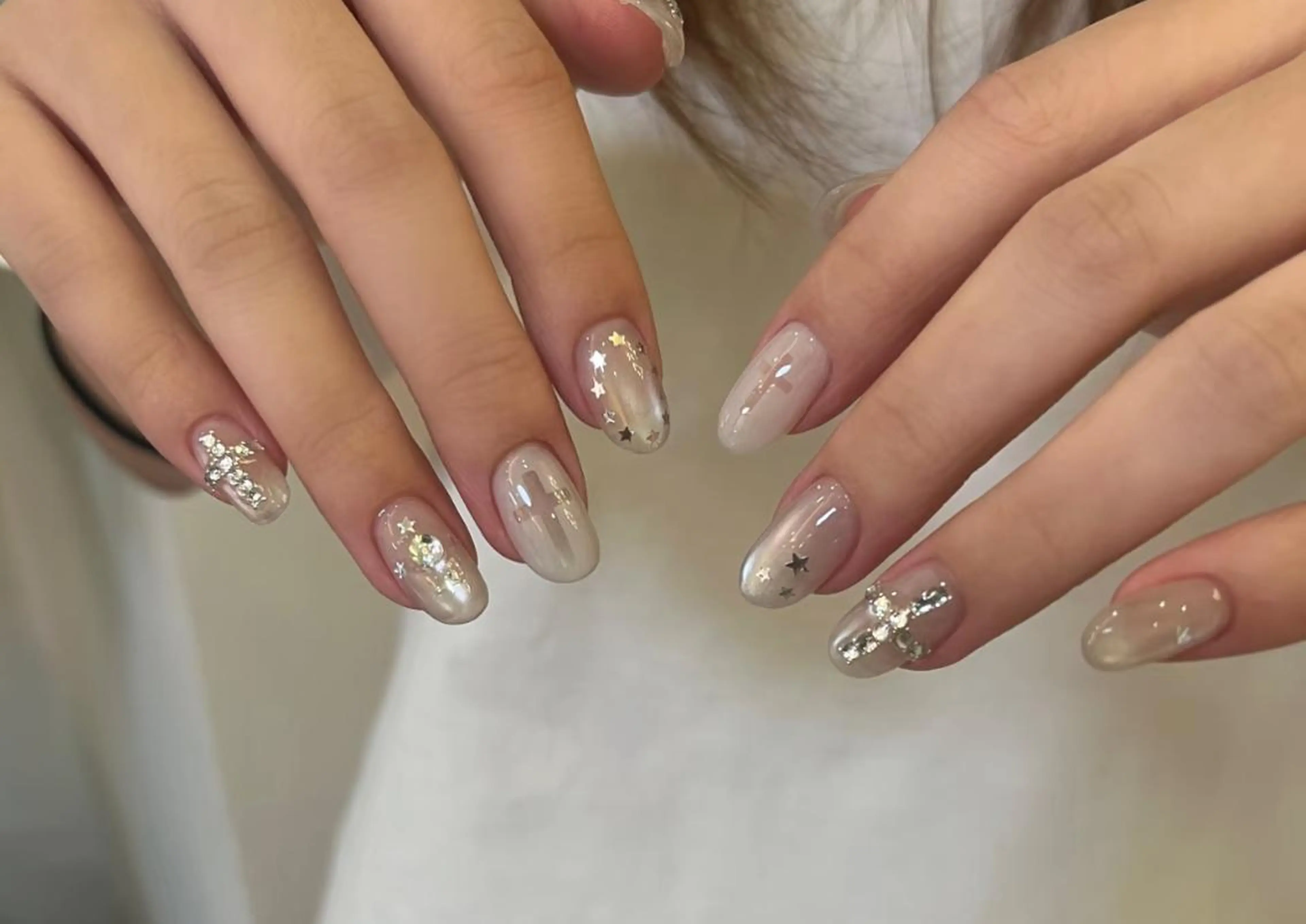 ネイル ハンドネイル ハンドケア 🍑 momo_nailのネイルデザイン