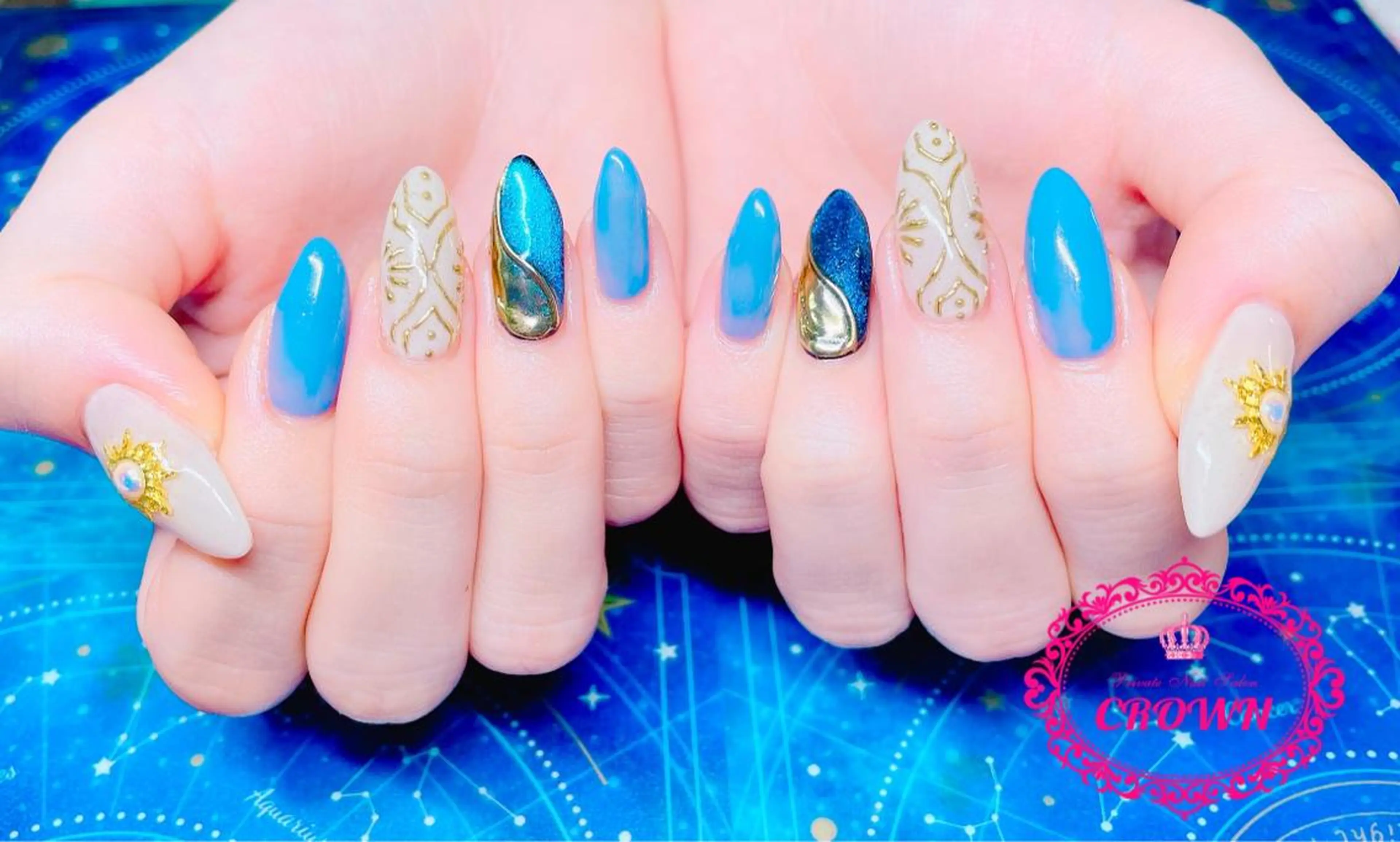 ネイル CROWN プライベートサロンのネイルデザイン