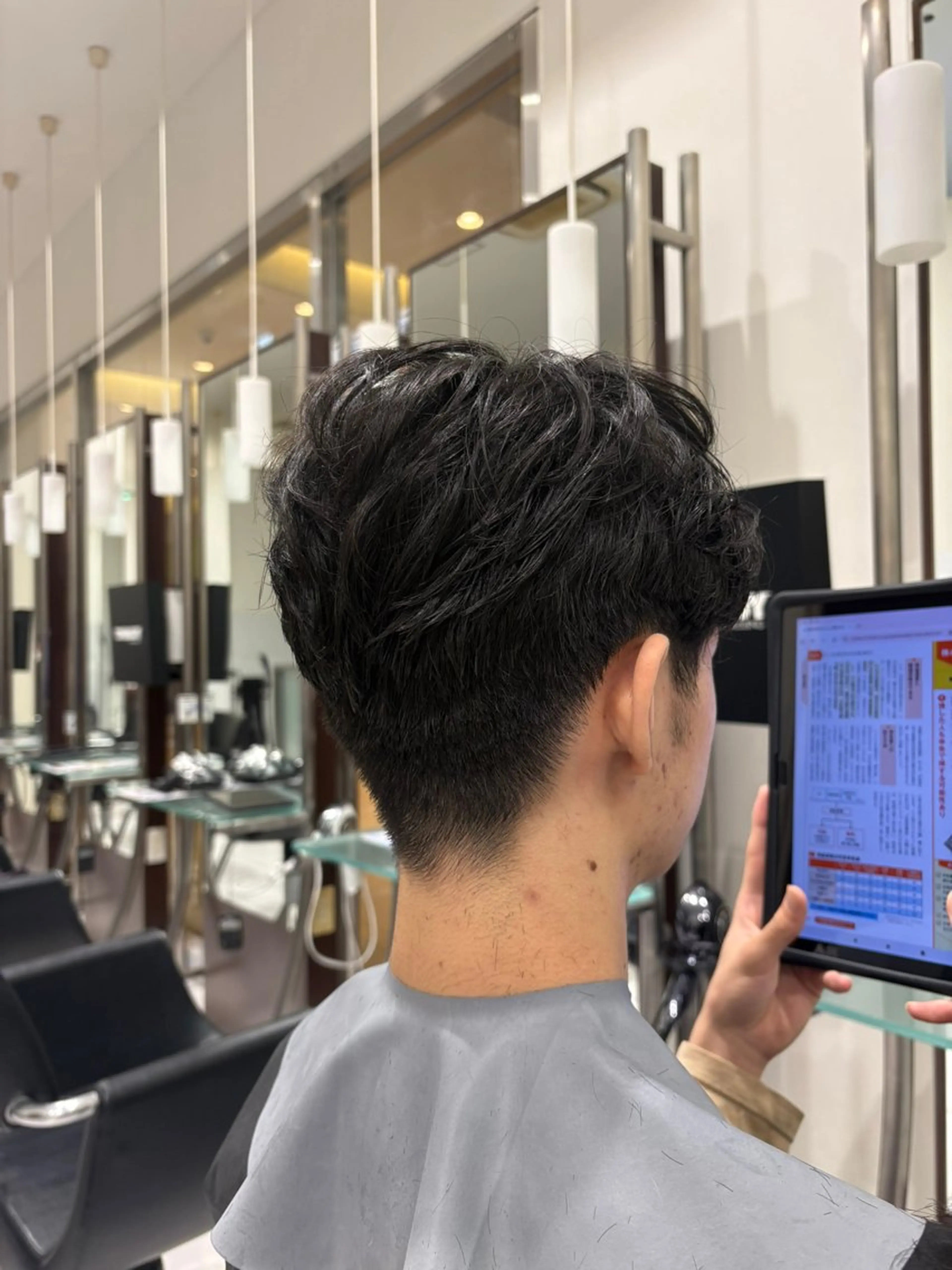 メンズ カット マツオ イヨリのヘアスタイル