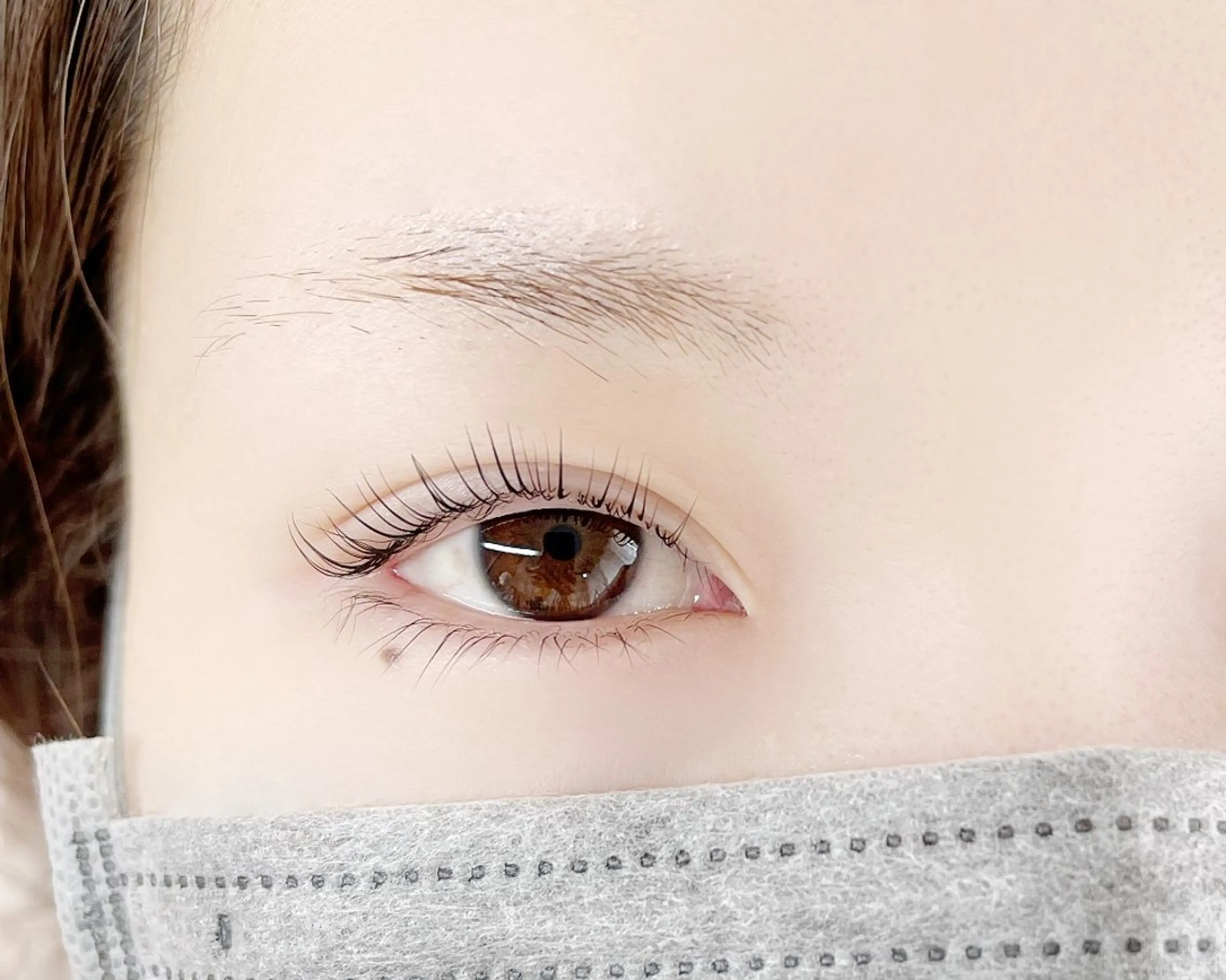 【まつげパーマ上】自まつ毛を生かして、ぱっちりな目元に🫶🏻💓🫶🏻＋高保湿トリートメント付【デザイン自由】の写真