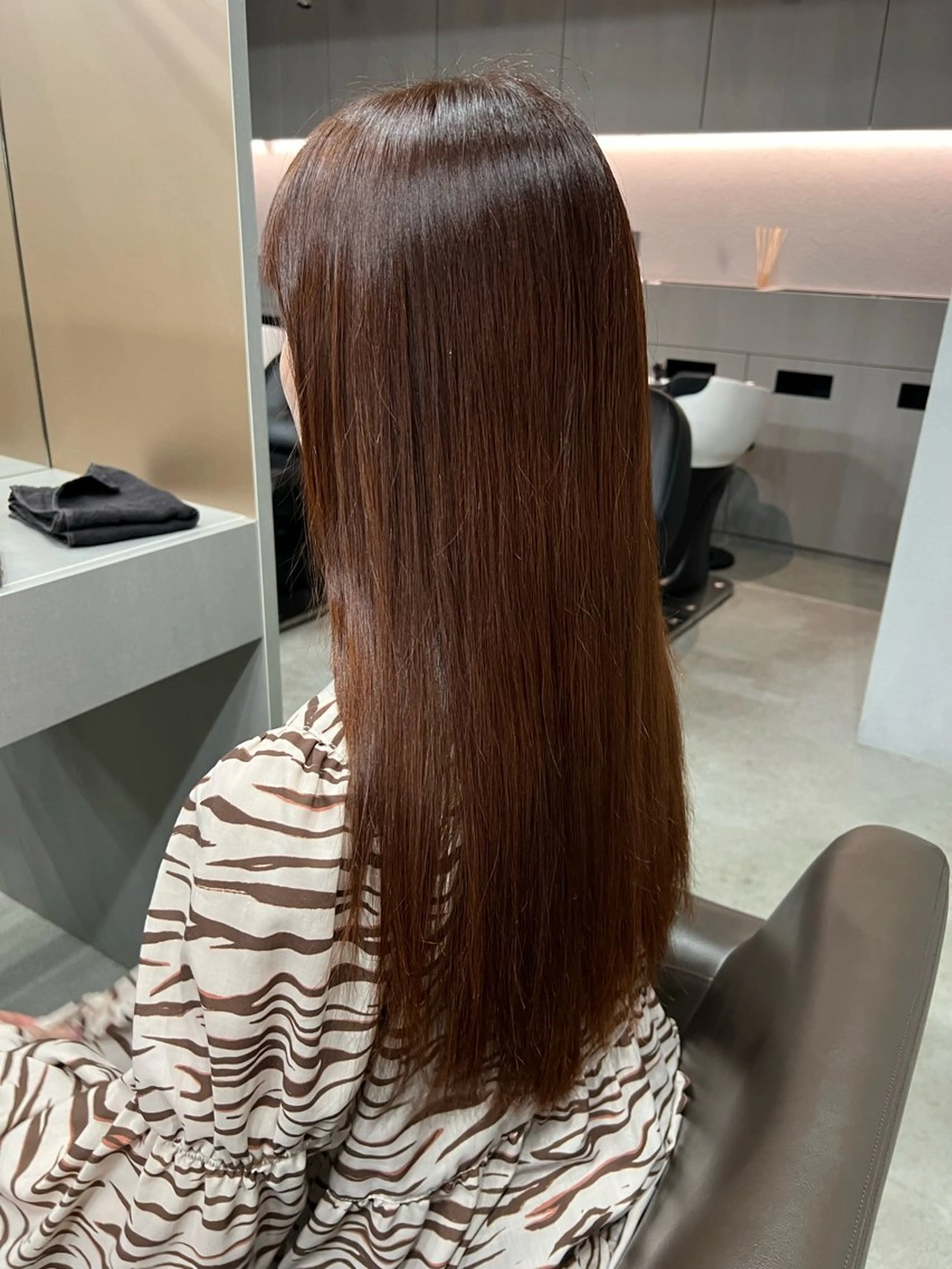 カラー 縮毛矯正/スパイラル パーマ/表参道のヘアスタイル