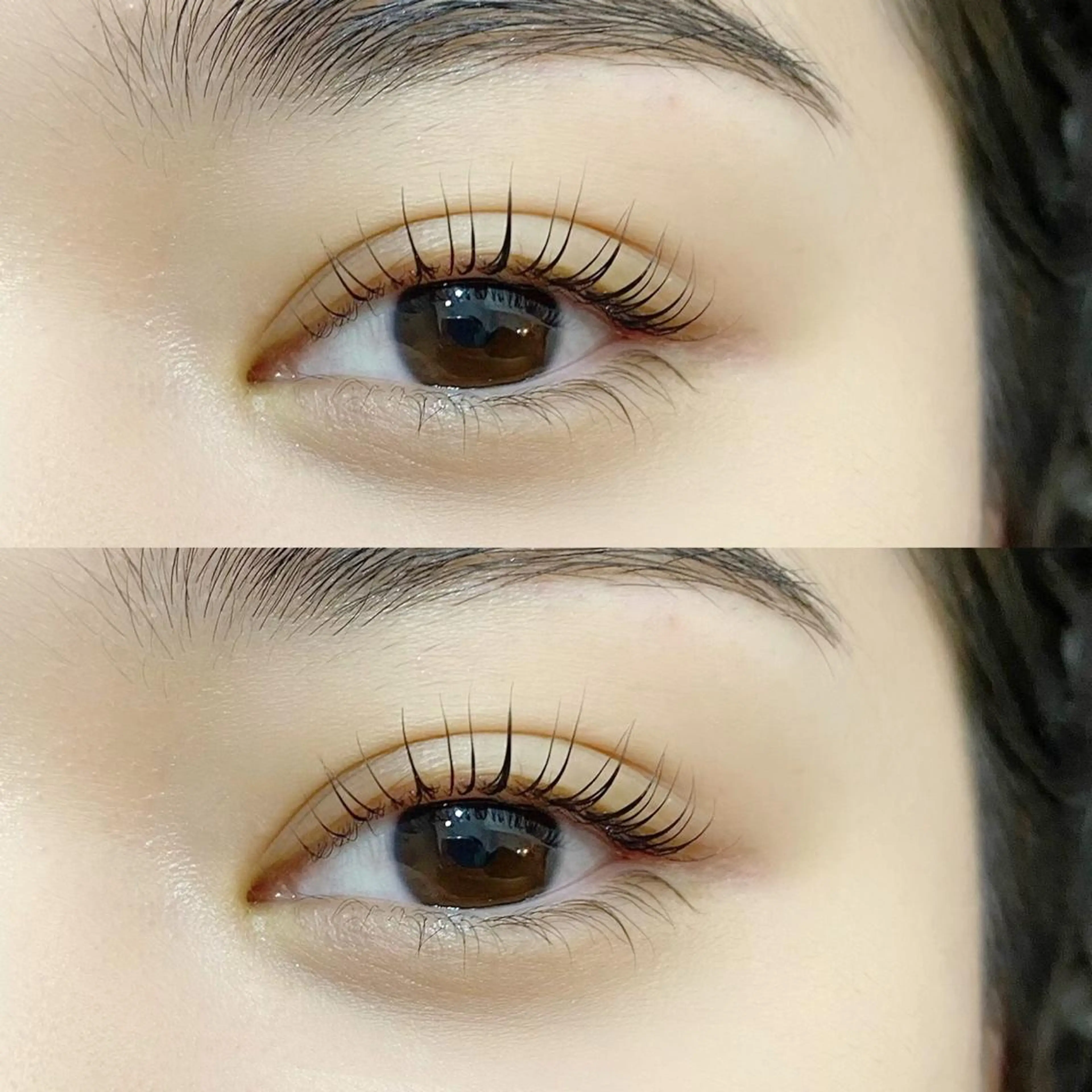 マツエク・マツパ カラーマツエク フラットラッシュ パリジェンヌラッシュリフト まつげパーマ 下まつげエクステ RIKO [Ril eye]のマツエク・マツパデザイン