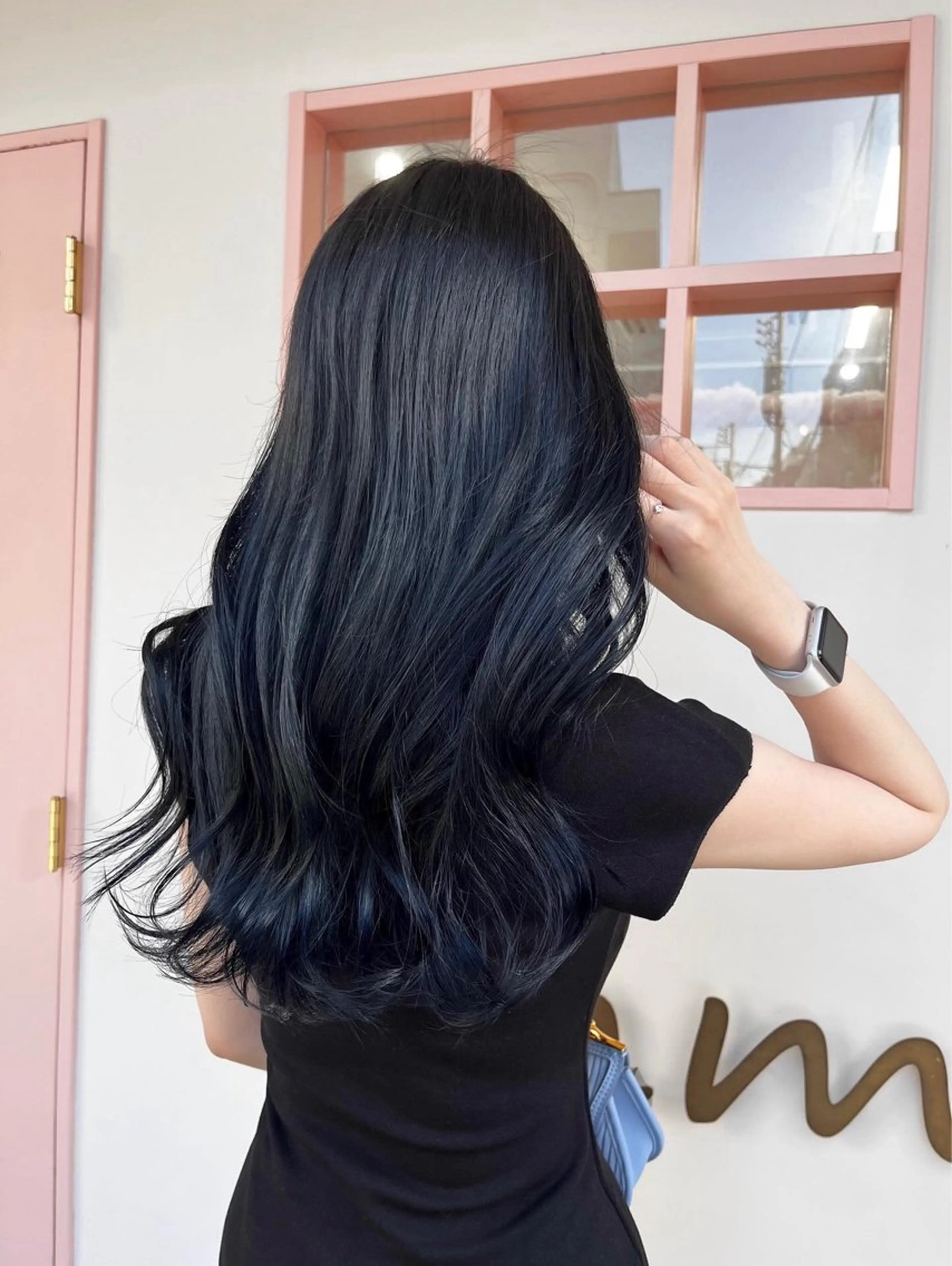 ロング カラー ヘアアレンジ 山本 史奈のヘアスタイル