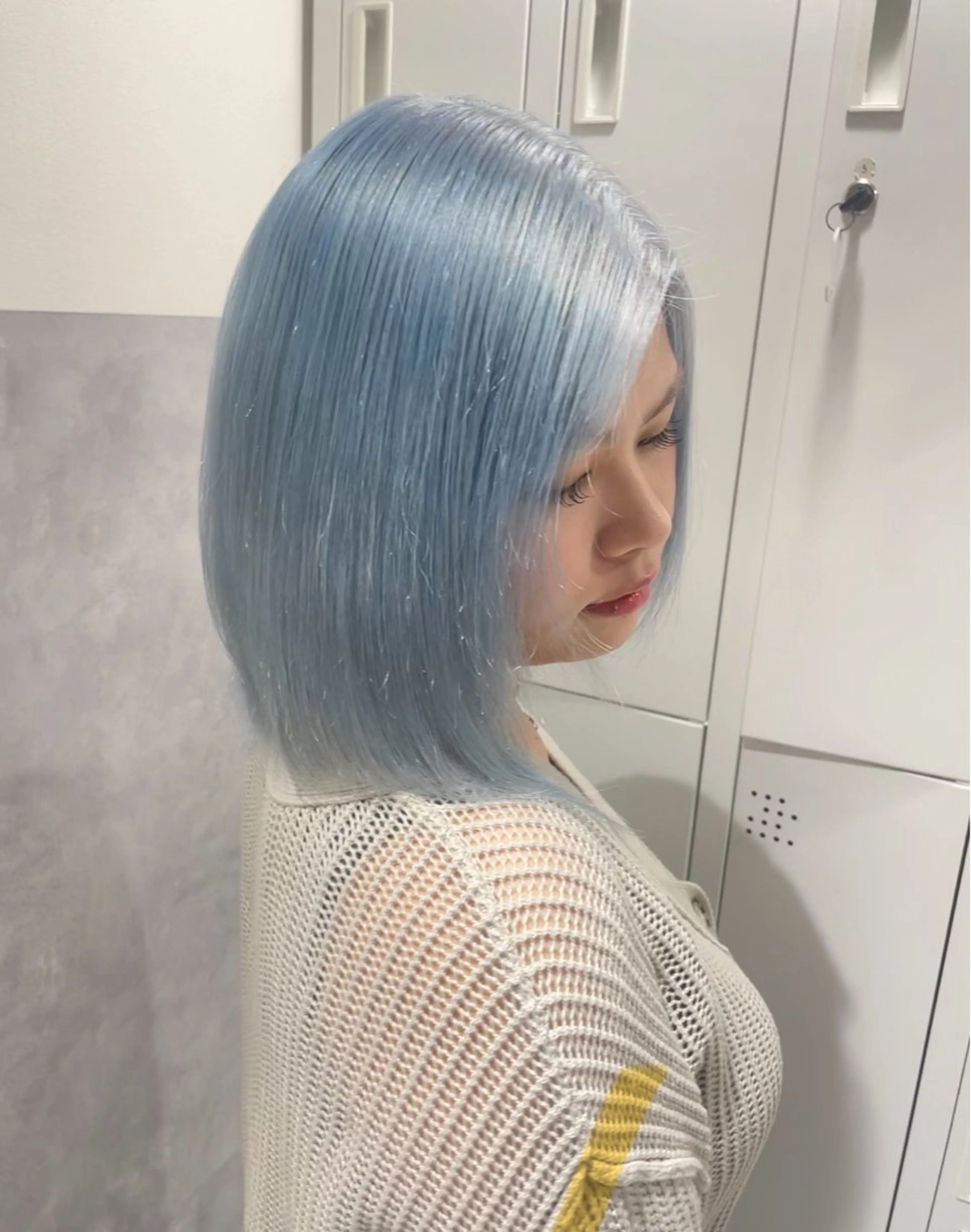 ミディアム mimiiy fukaのヘアスタイル
