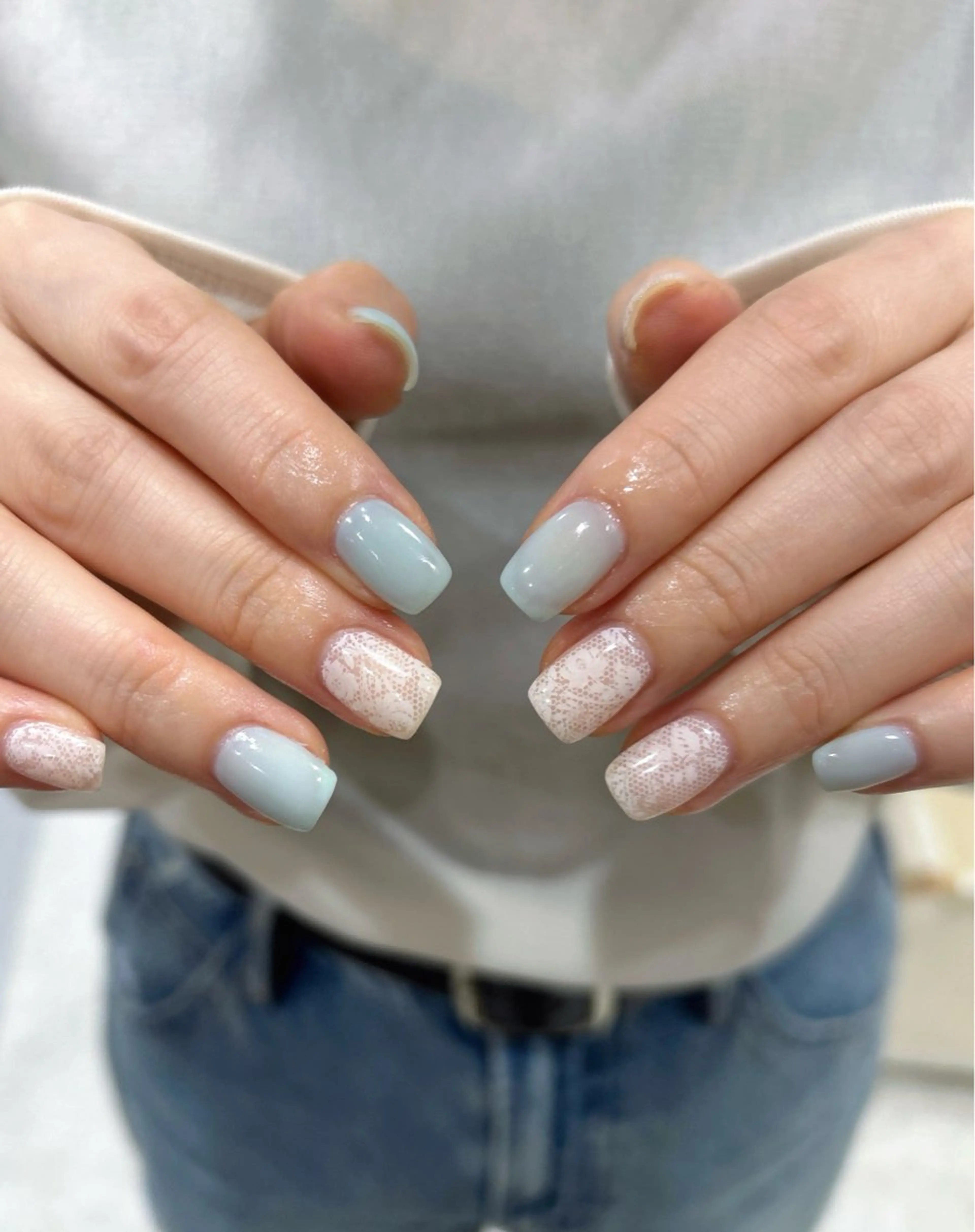 ネイル レース ハンドネイル Shion .のネイルデザイン