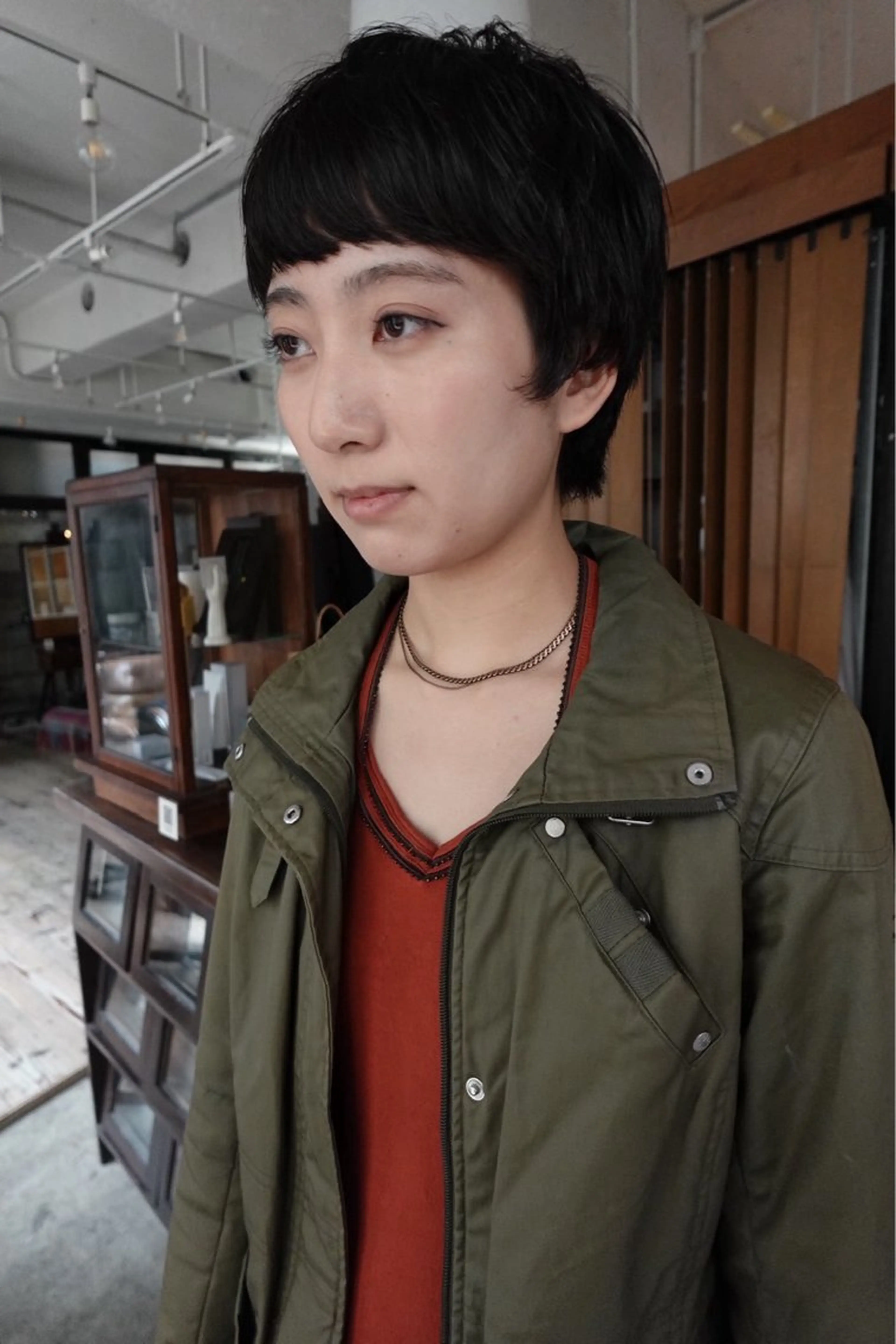 ショート パーマ カット パーマ ショートカット/パー マ🫧kotoneのヘアスタイル