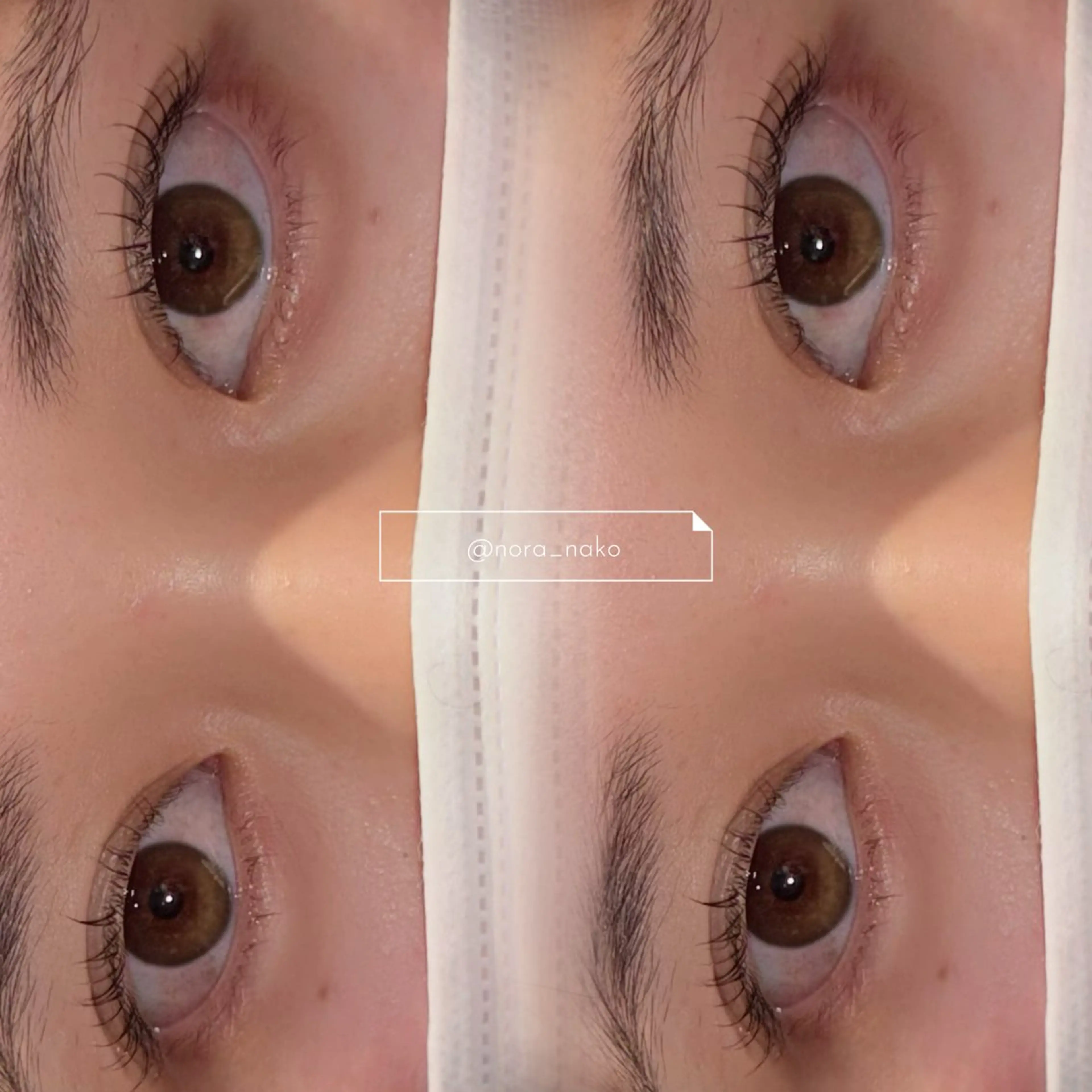 マツエク・マツパ 韓国風マツエク まつげパーマ マツパ NORAアイラッシュ 🩵NANAKOのマツエク・マツパデザイン