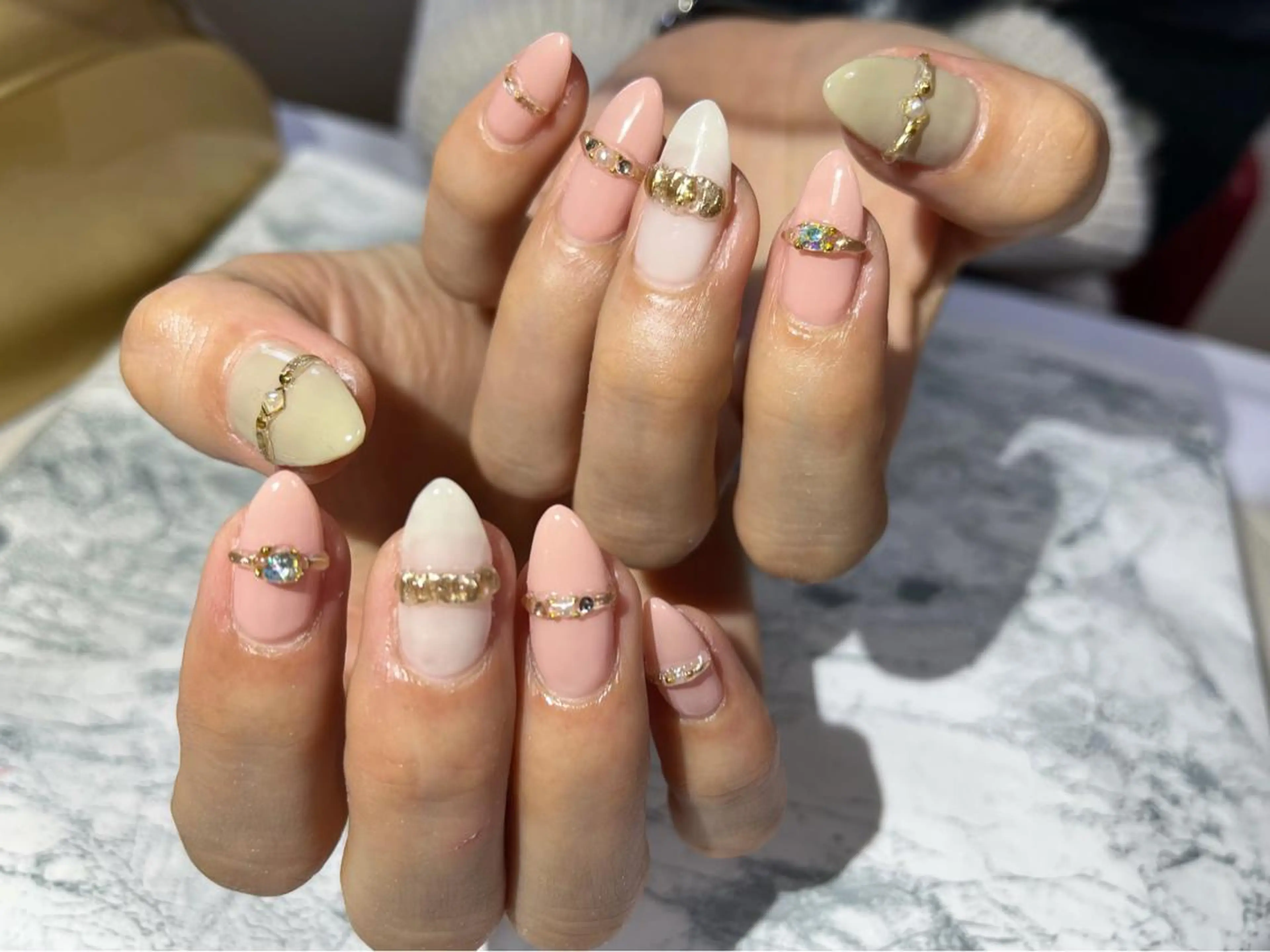 ネイル フットネイル ニュアンスネイル シンプルネイル 春ネイル 夏ネイル ネイル フフラ所属・nail fufla ♡yamane♡のネイルデザイン