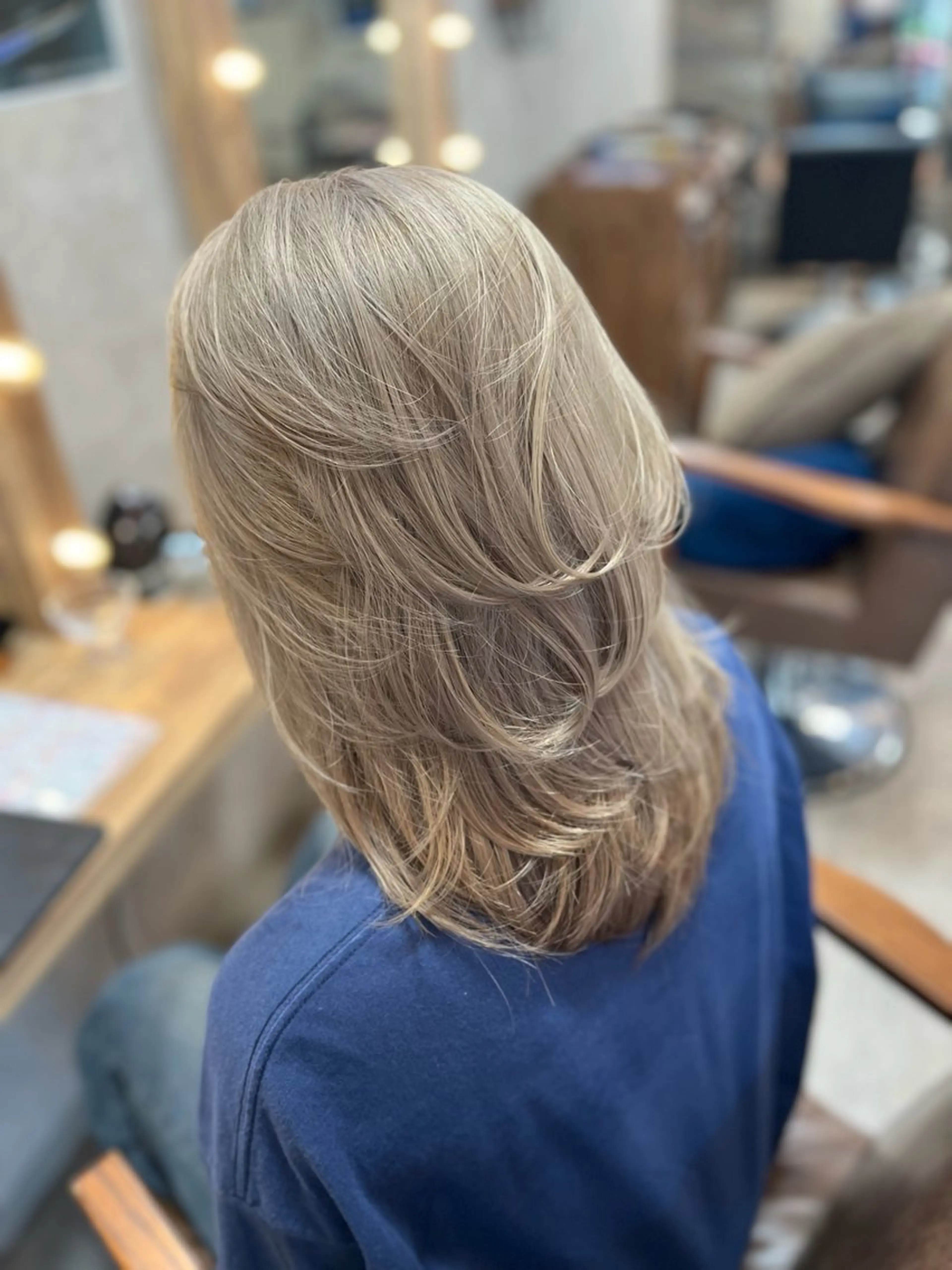 セミロング 🔖RIENS /renaのヘアスタイル