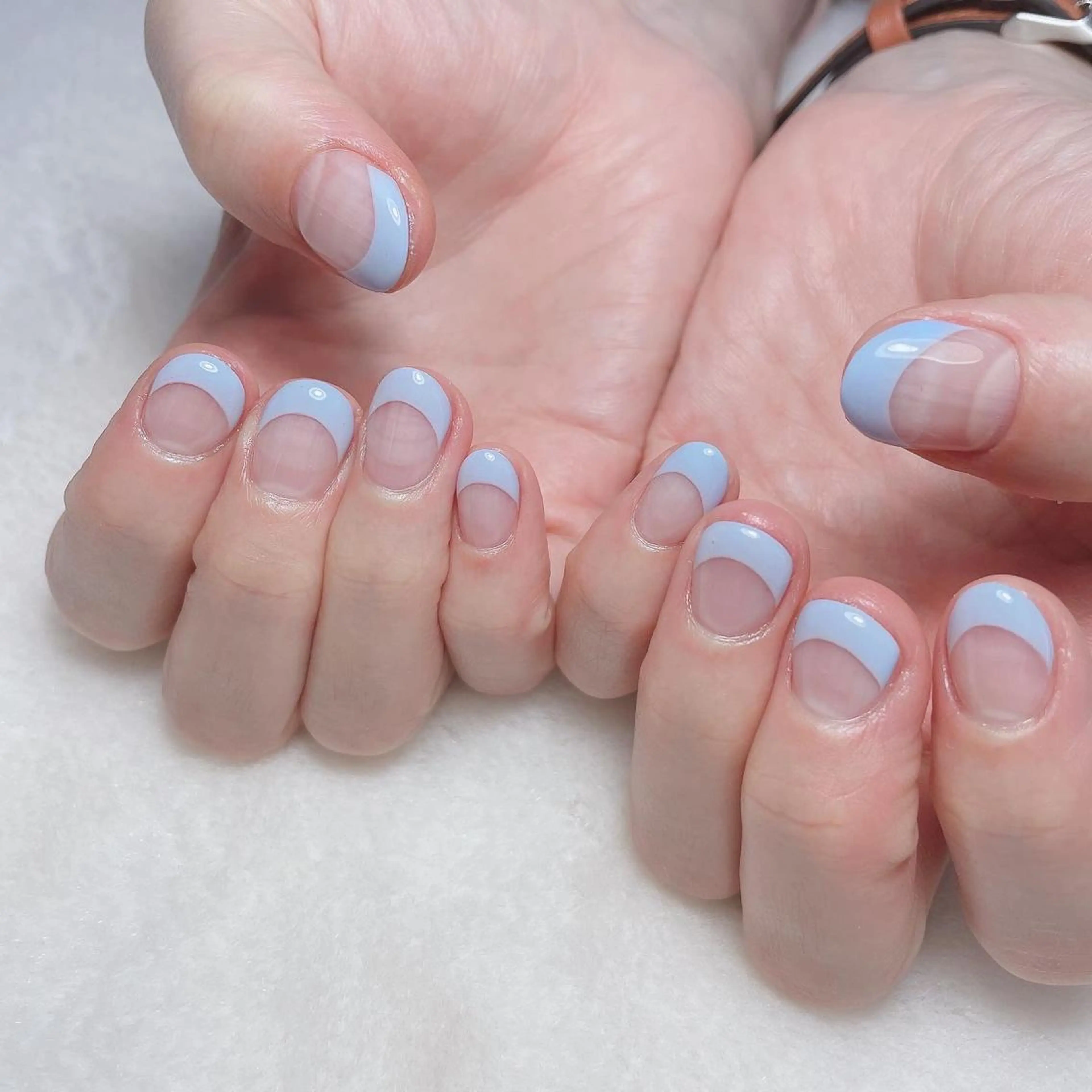 ネイル フレンチネイル kipinail 川﨑えりかのネイルデザイン