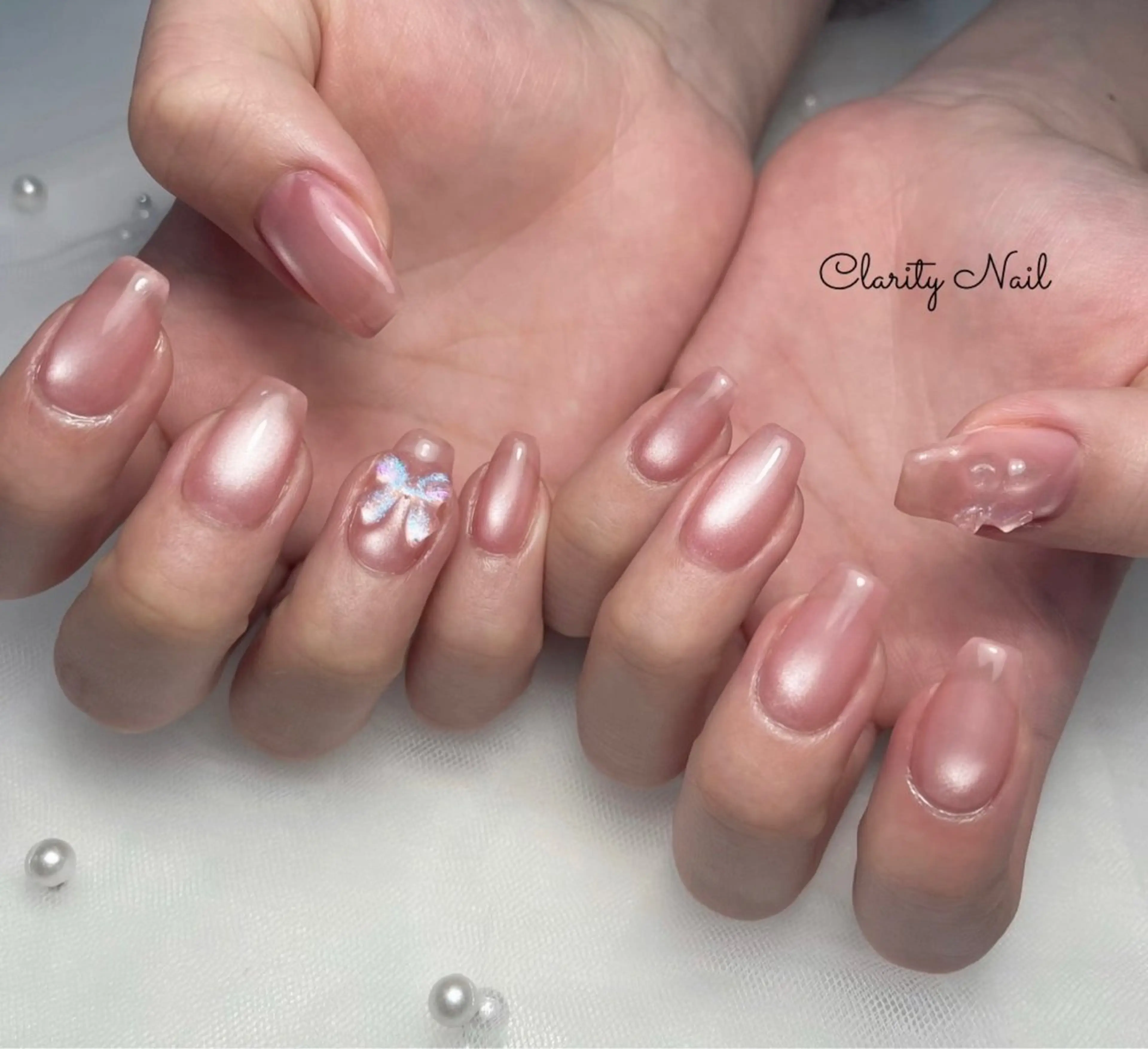 ネイル ワンカラーネイル ハンドネイル Clarity Nailのネイルデザイン