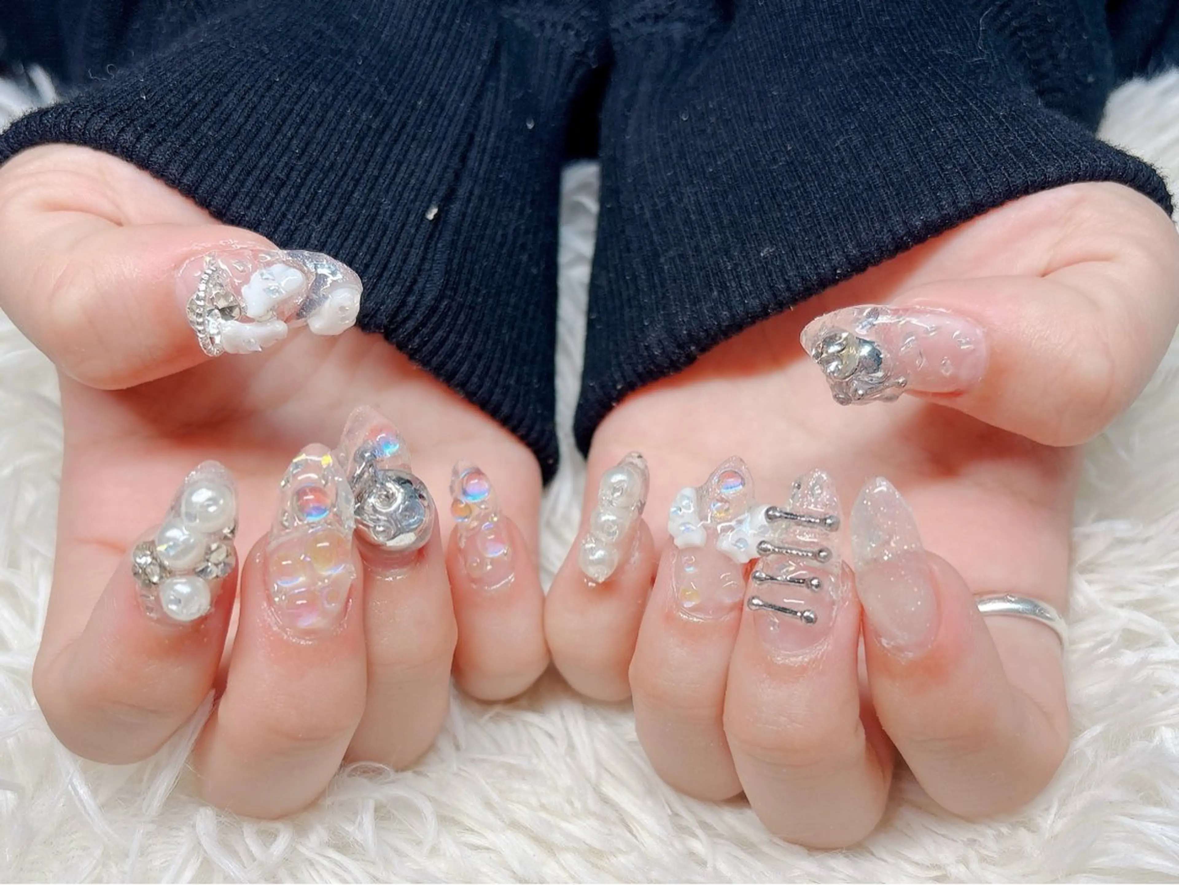 ネイル パッチリオメメ Lianaのネイルデザイン