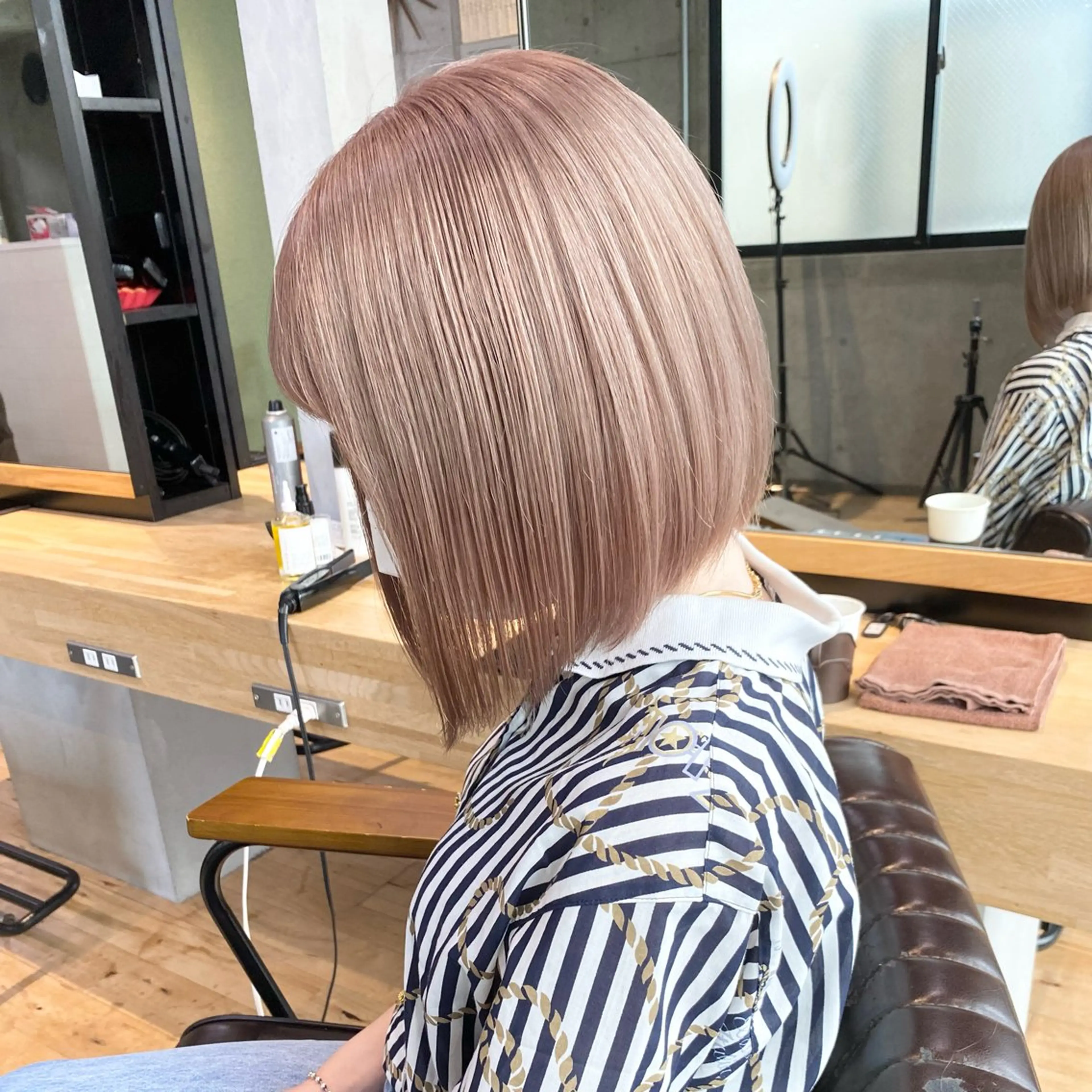 ショート ⭐️横浜ブリーチ特化 美容師　堤涼⭐️のヘアスタイル