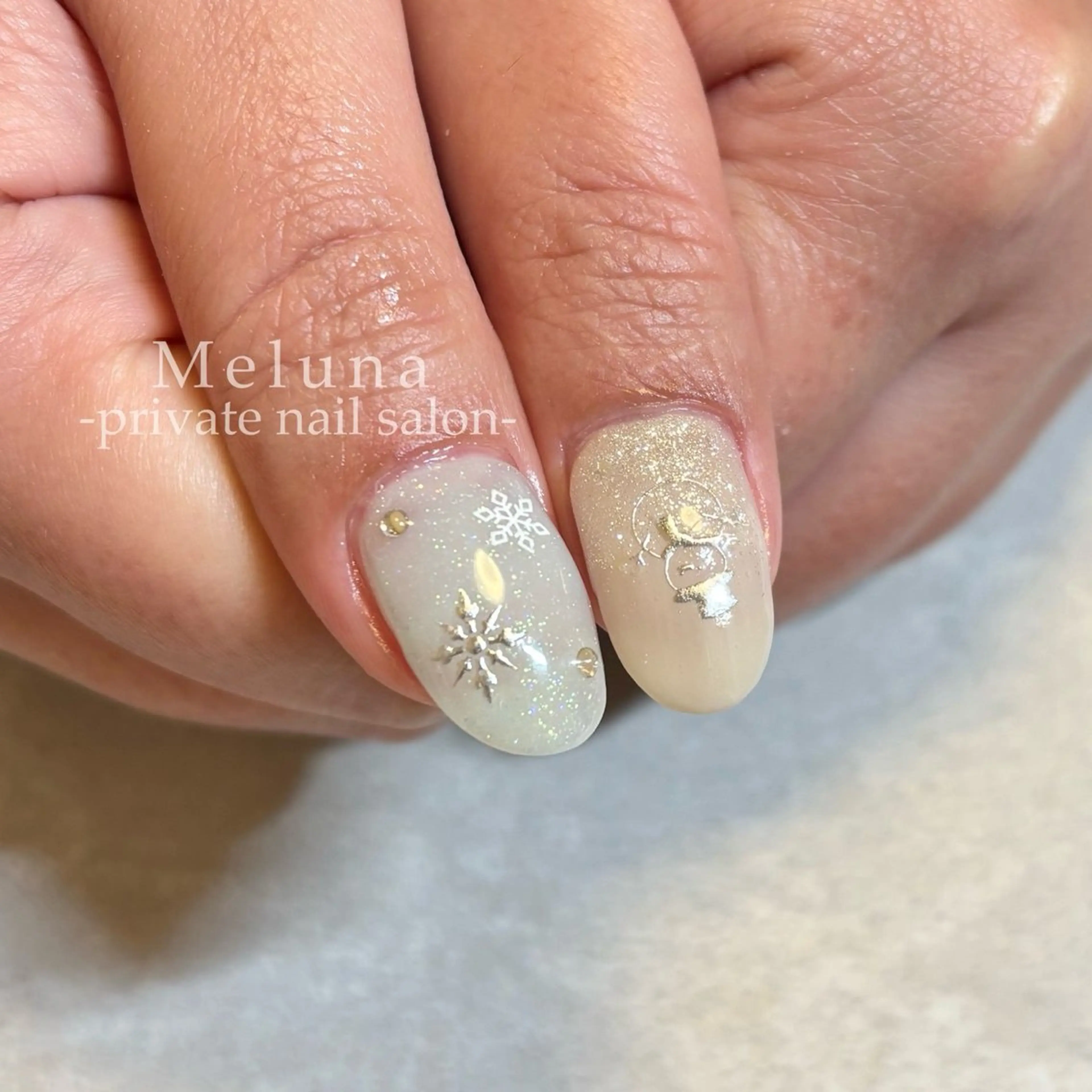 ネイル ハンドネイル Meruna .ﾒﾙｰﾅ.のネイルデザイン