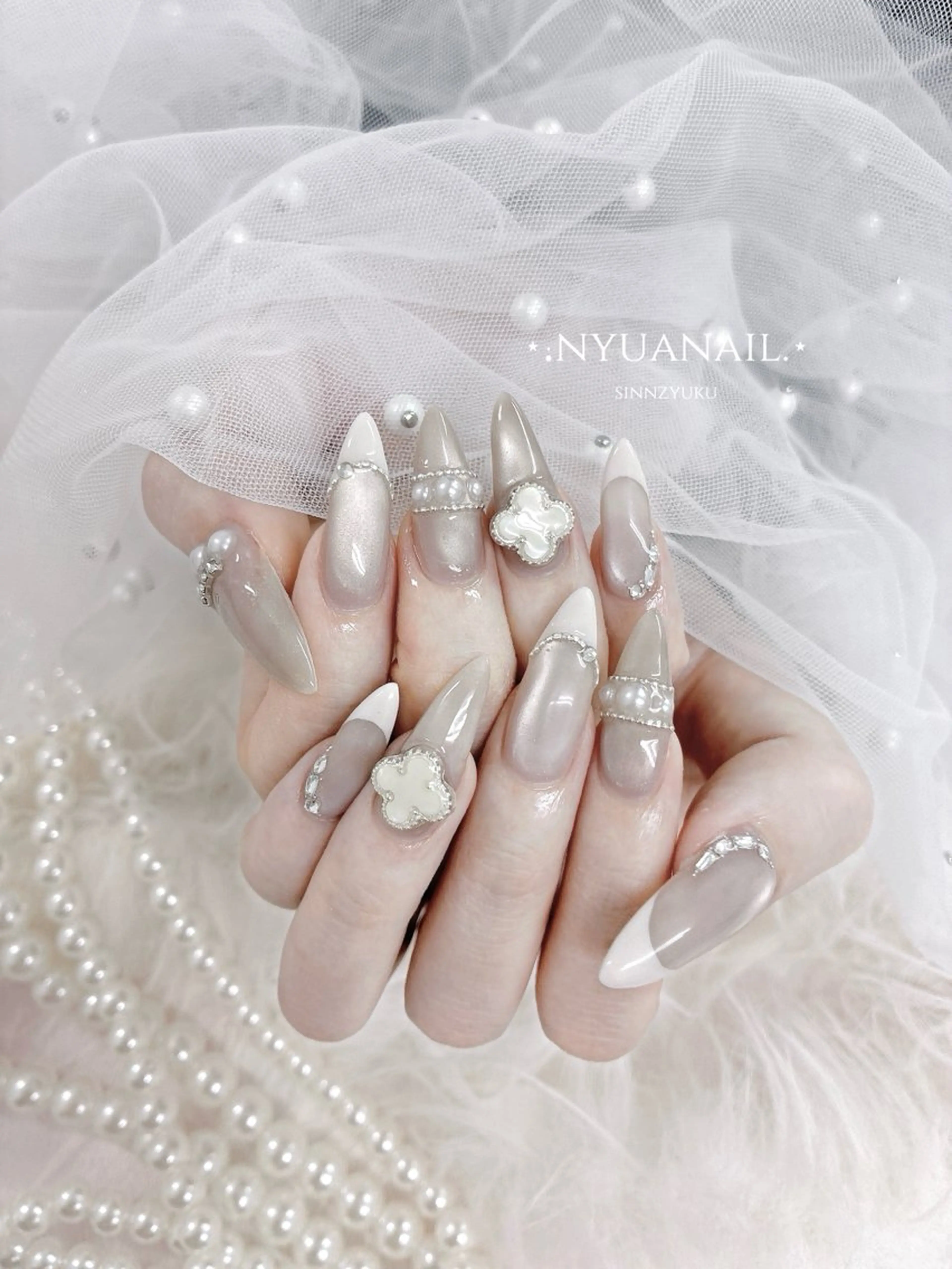 ネイル ハンドネイル nyuanail所属・ay anaのネイルデザイン