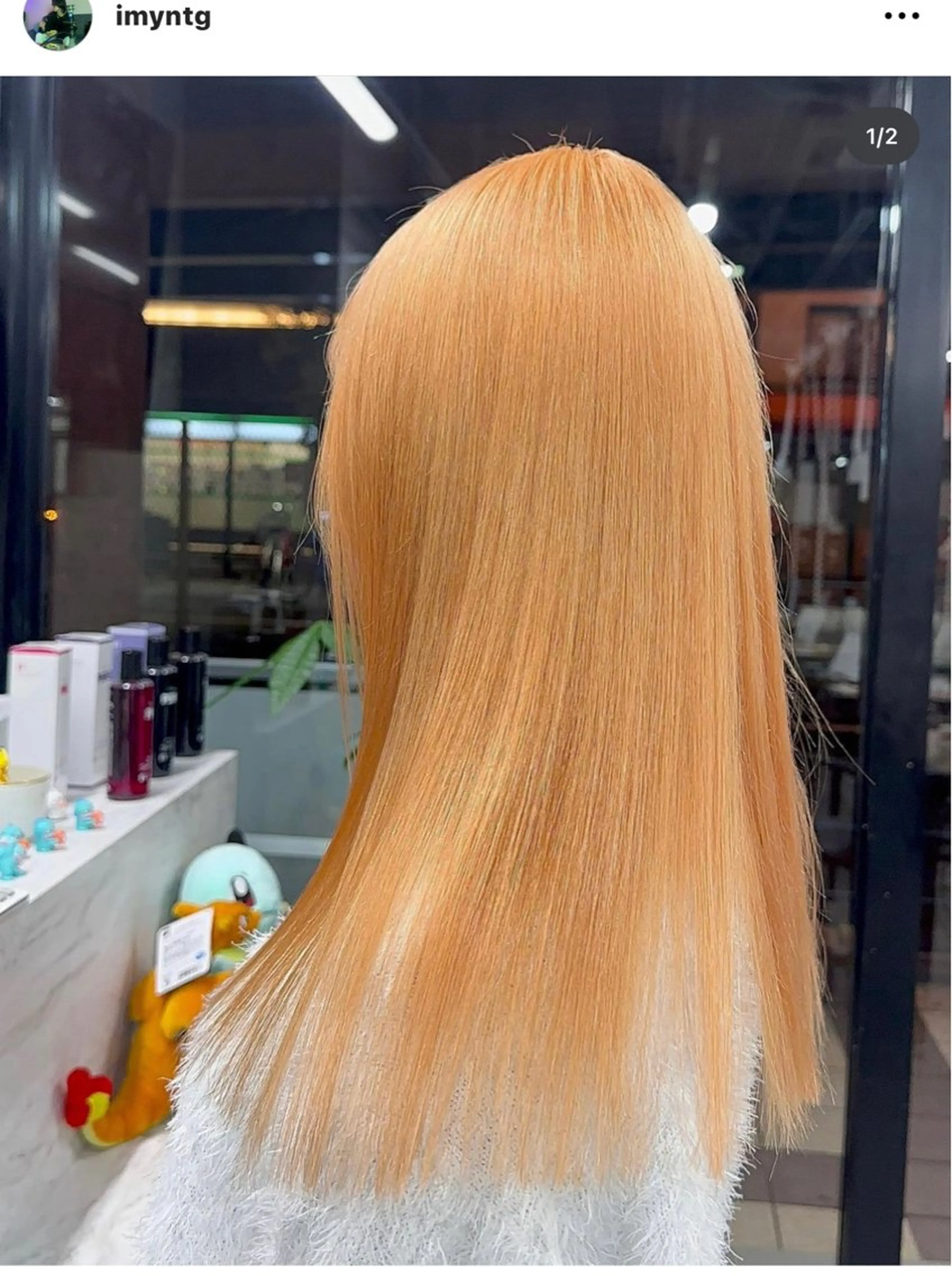 ロング カット ヘアカラー Selene hair 難波店のヘアスタイル