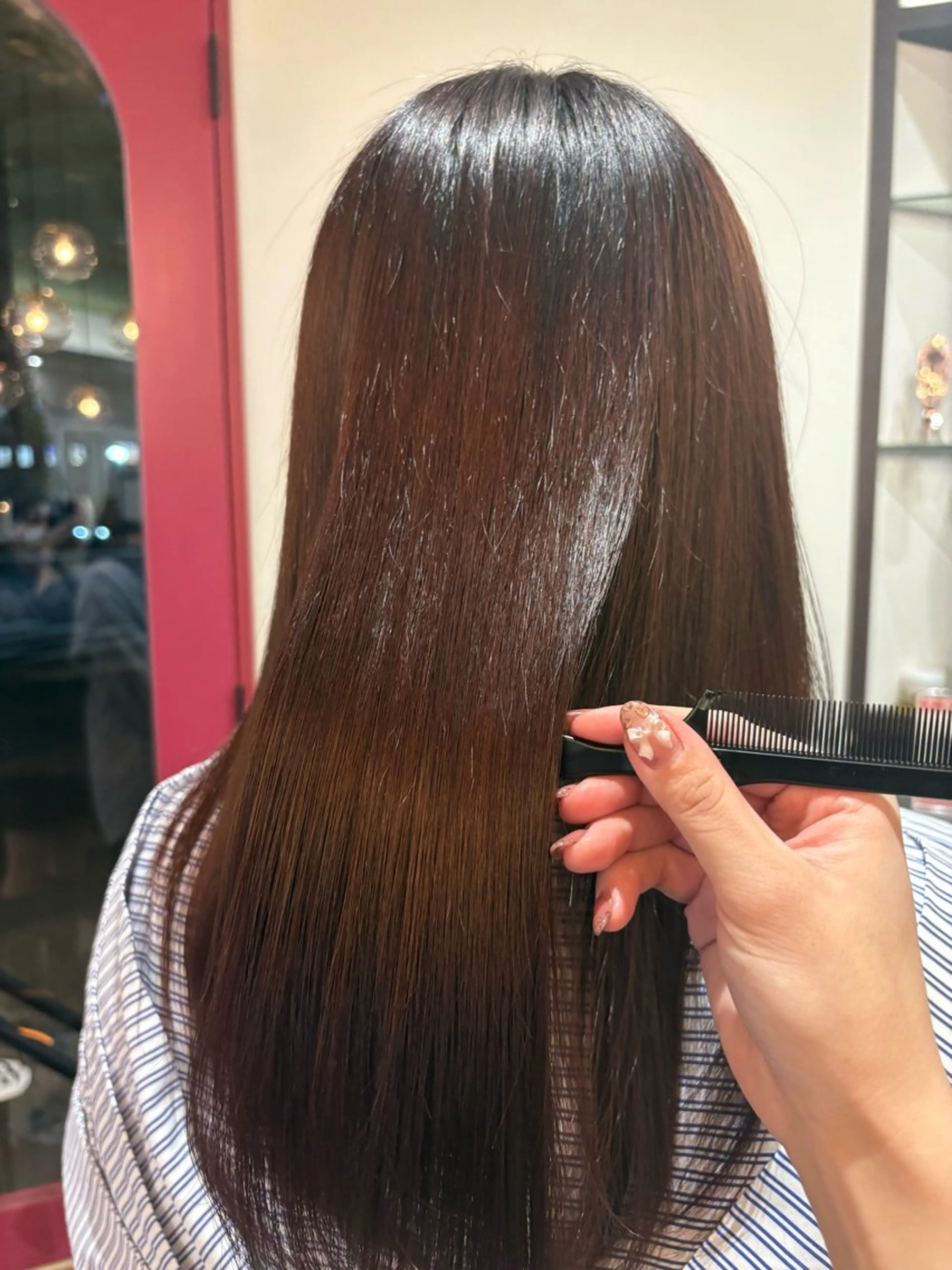 ロング カラー ブラウンカラー Amas ⌇みくのヘアスタイル