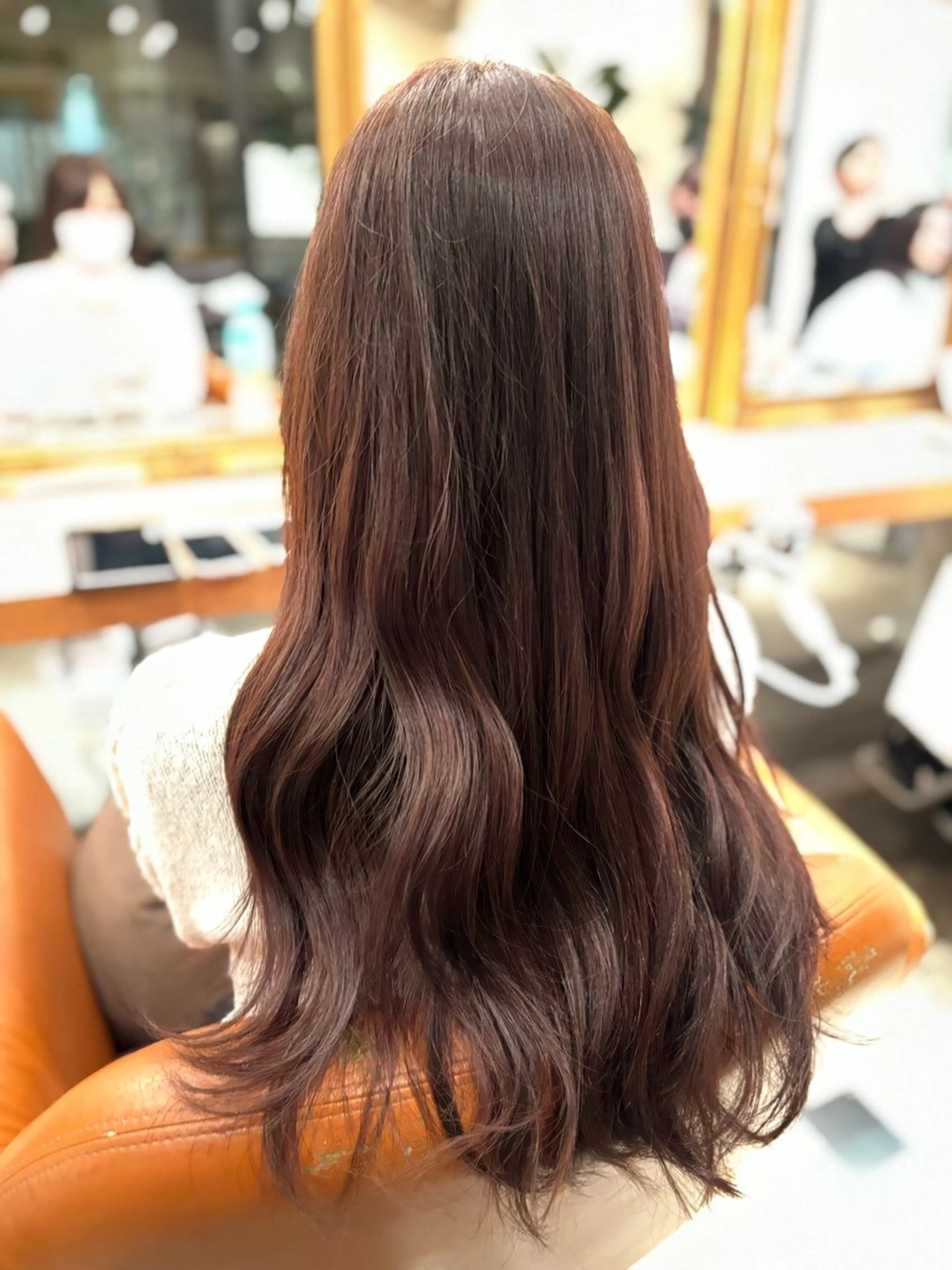 カラー 髪質改善カラー ブラウン🤎YUMEのヘアスタイル