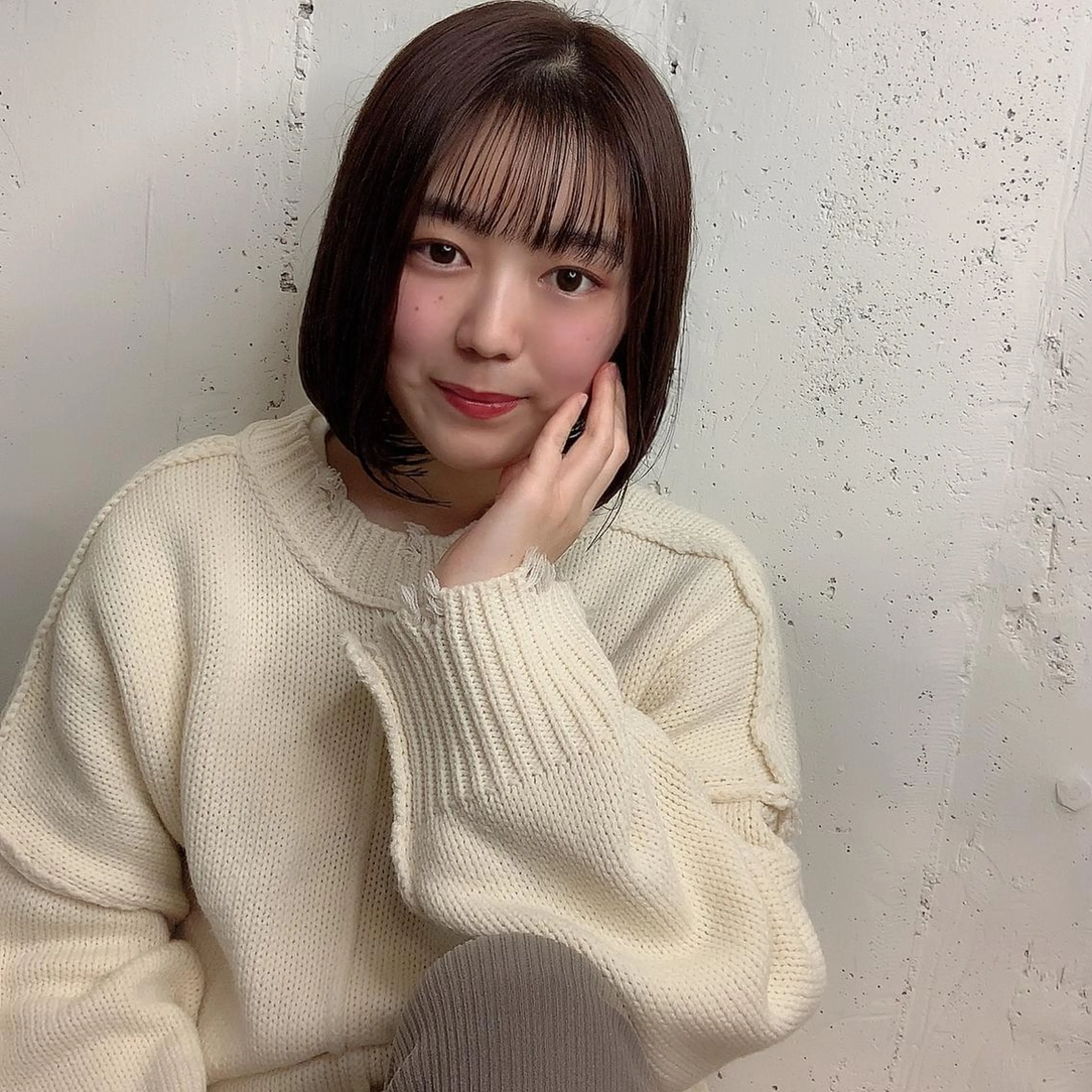 ミディアム カラー パーマ ヘアアレンジ メンズ ネイル マツエク・マツパ ボブ/レイヤー/ nanamiのヘアスタイル