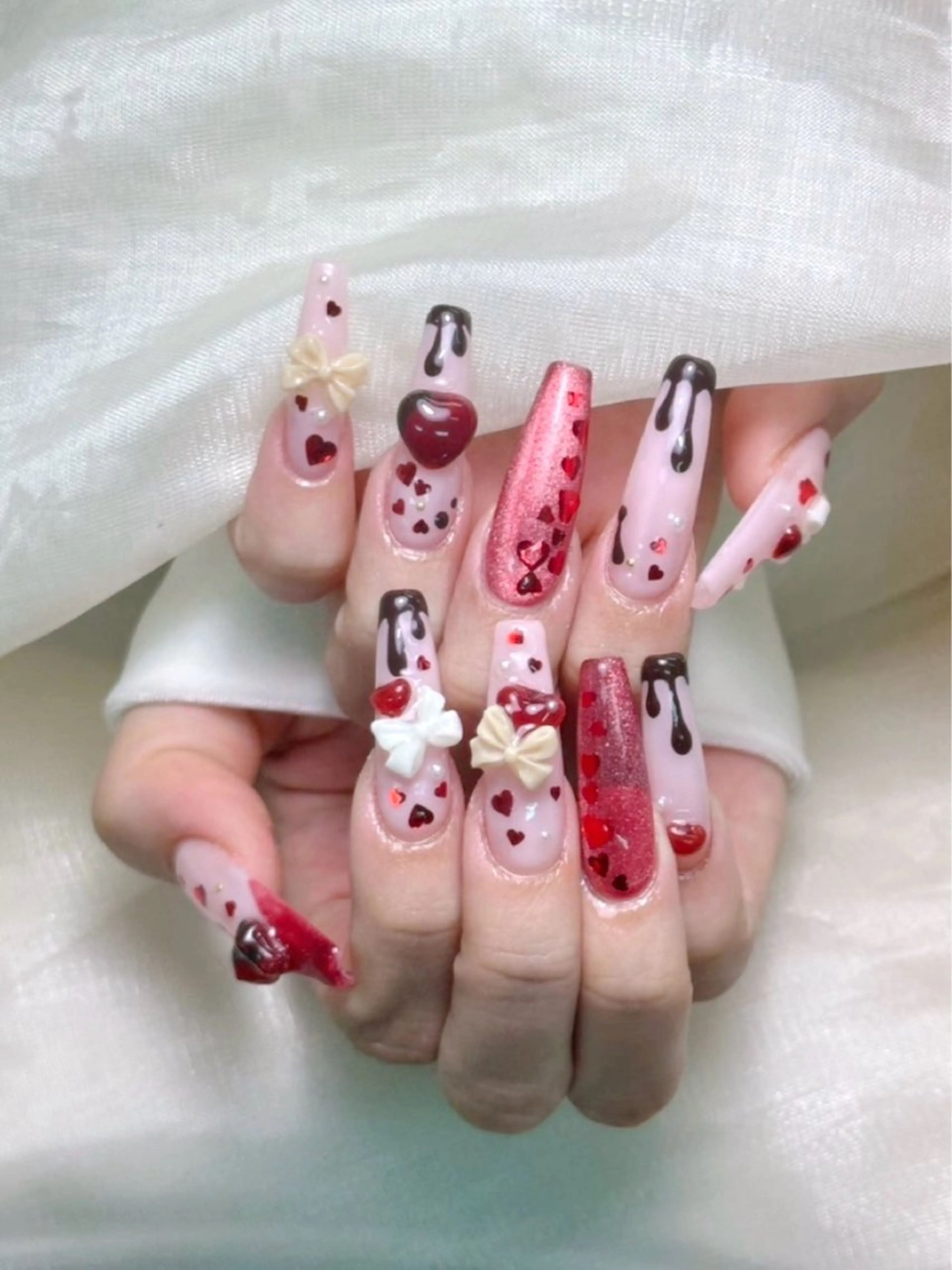 ネイル lucky nail 歌舞伎町のネイルデザイン