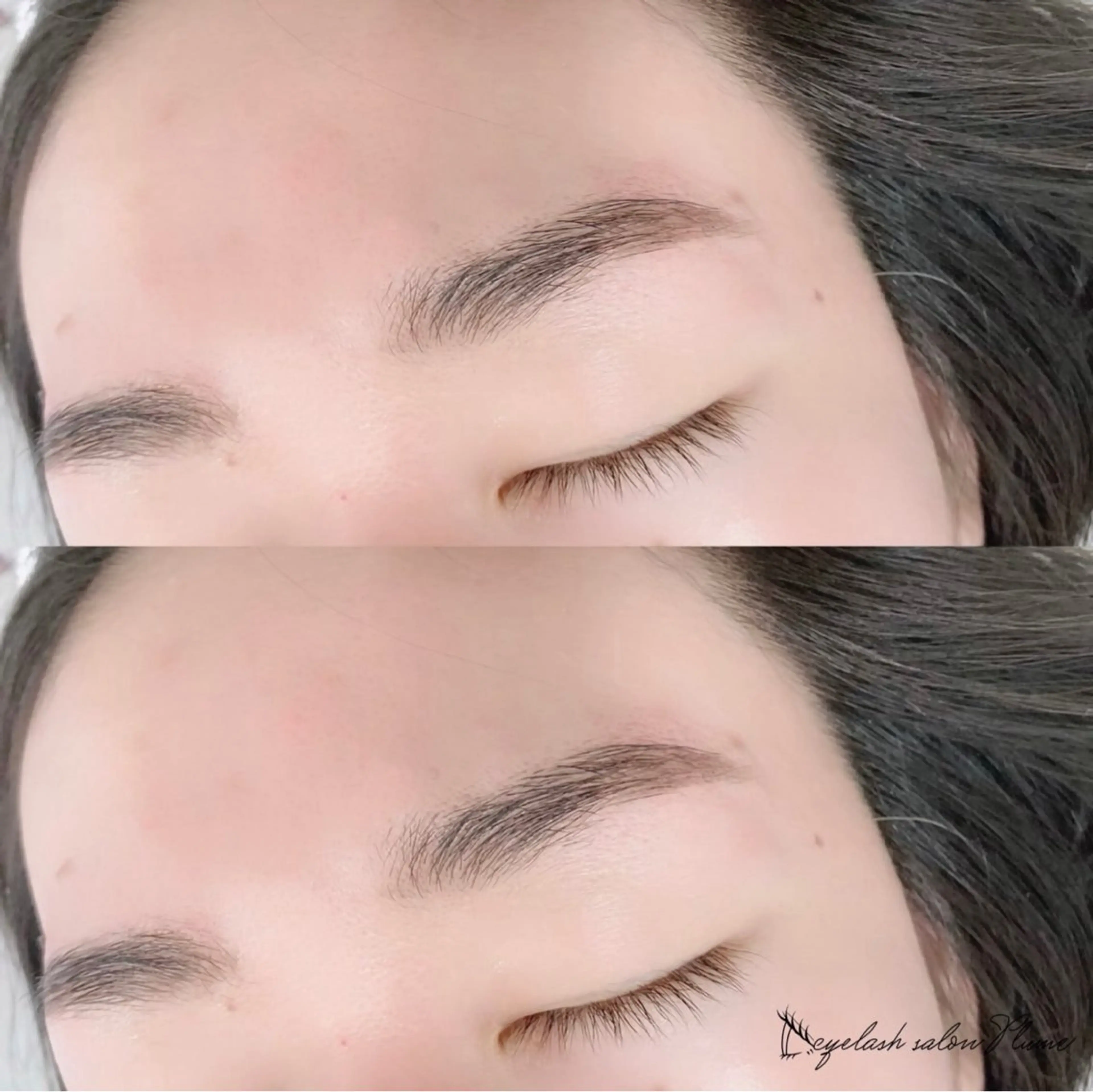 アイブロウ まつ毛、毛穴ケア 専門サロンPlumeのマツエク・マツパデザイン