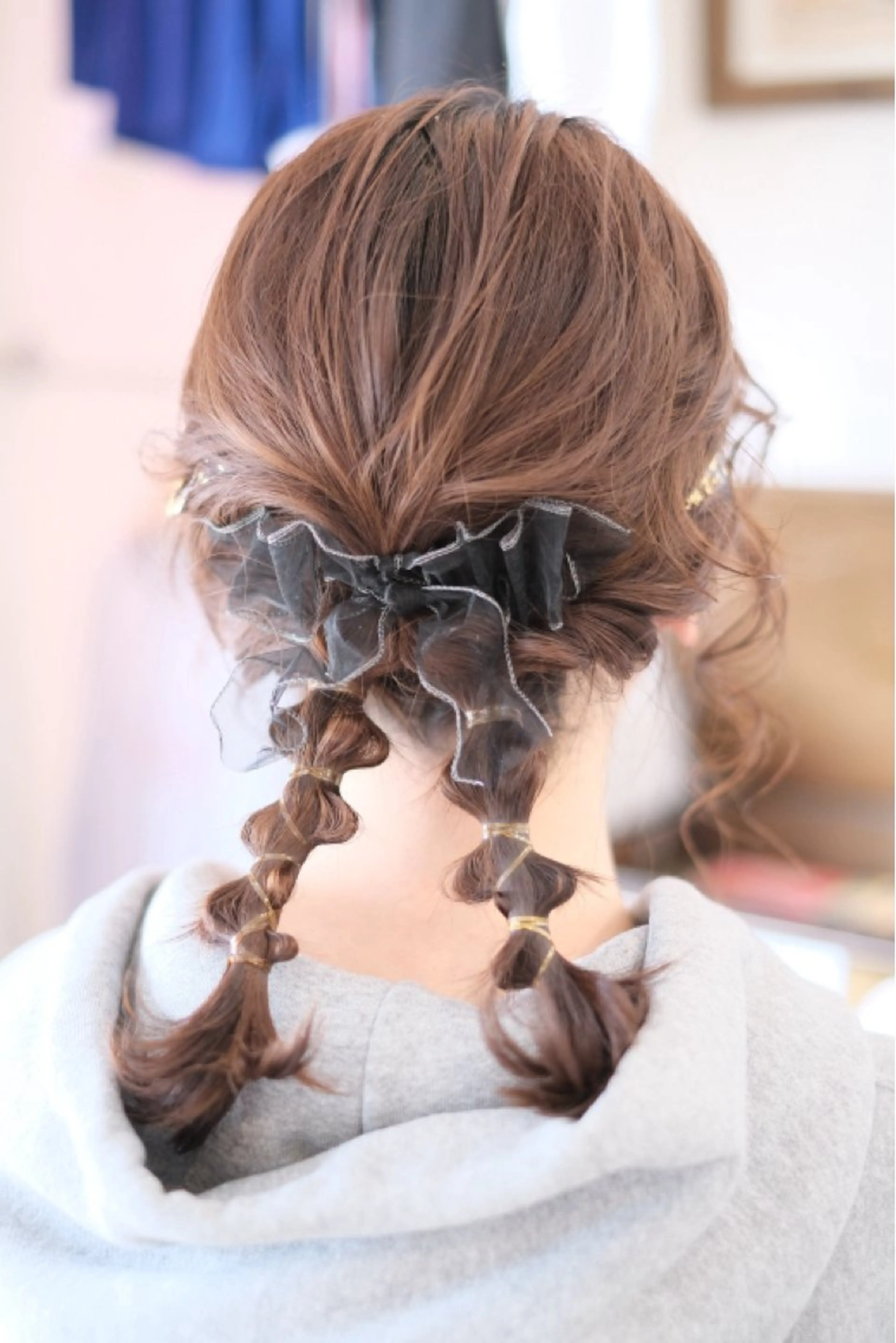 セミロング 岩村 夏姫のヘアスタイル