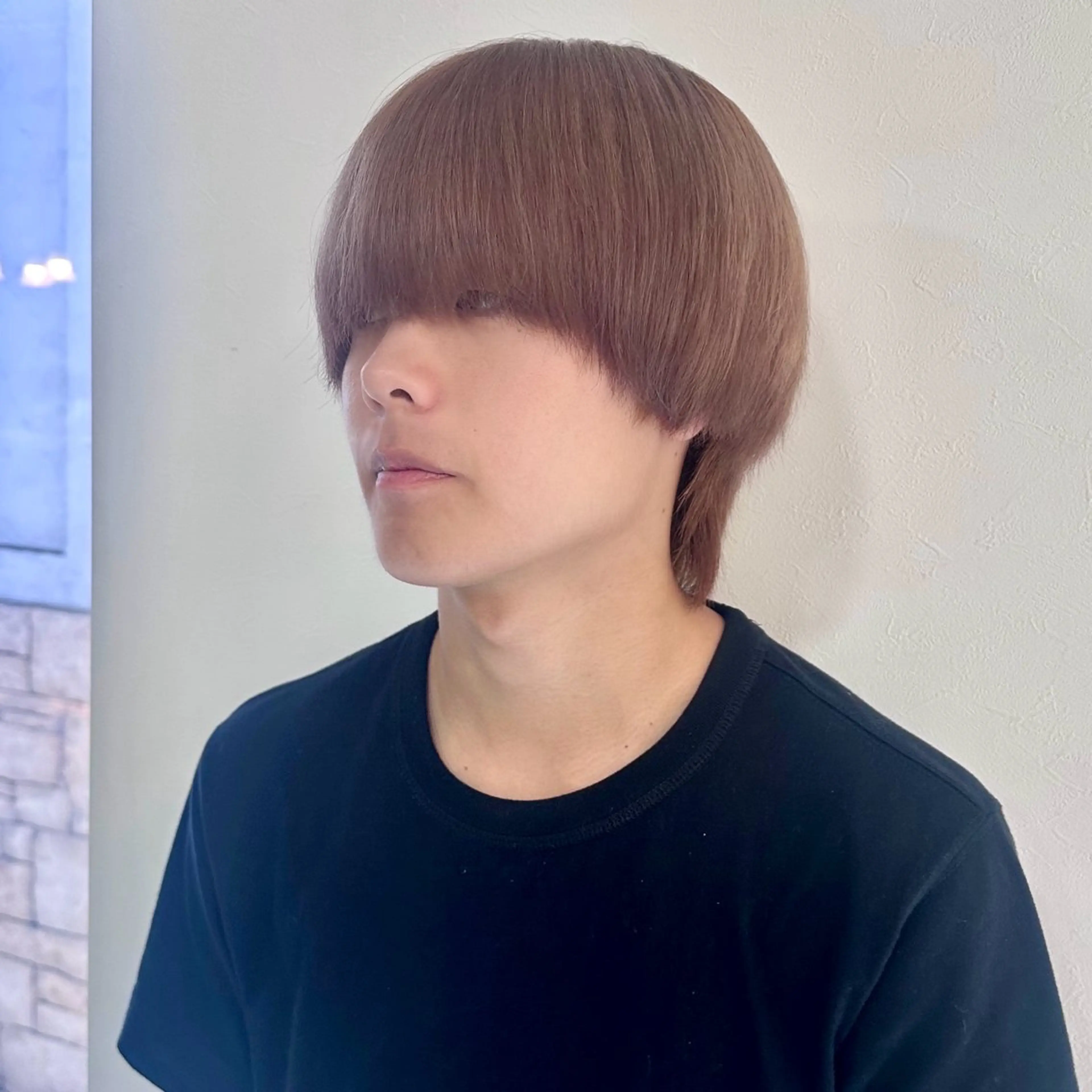 ショート カラー メンズ 井上 莉緒のヘアスタイル