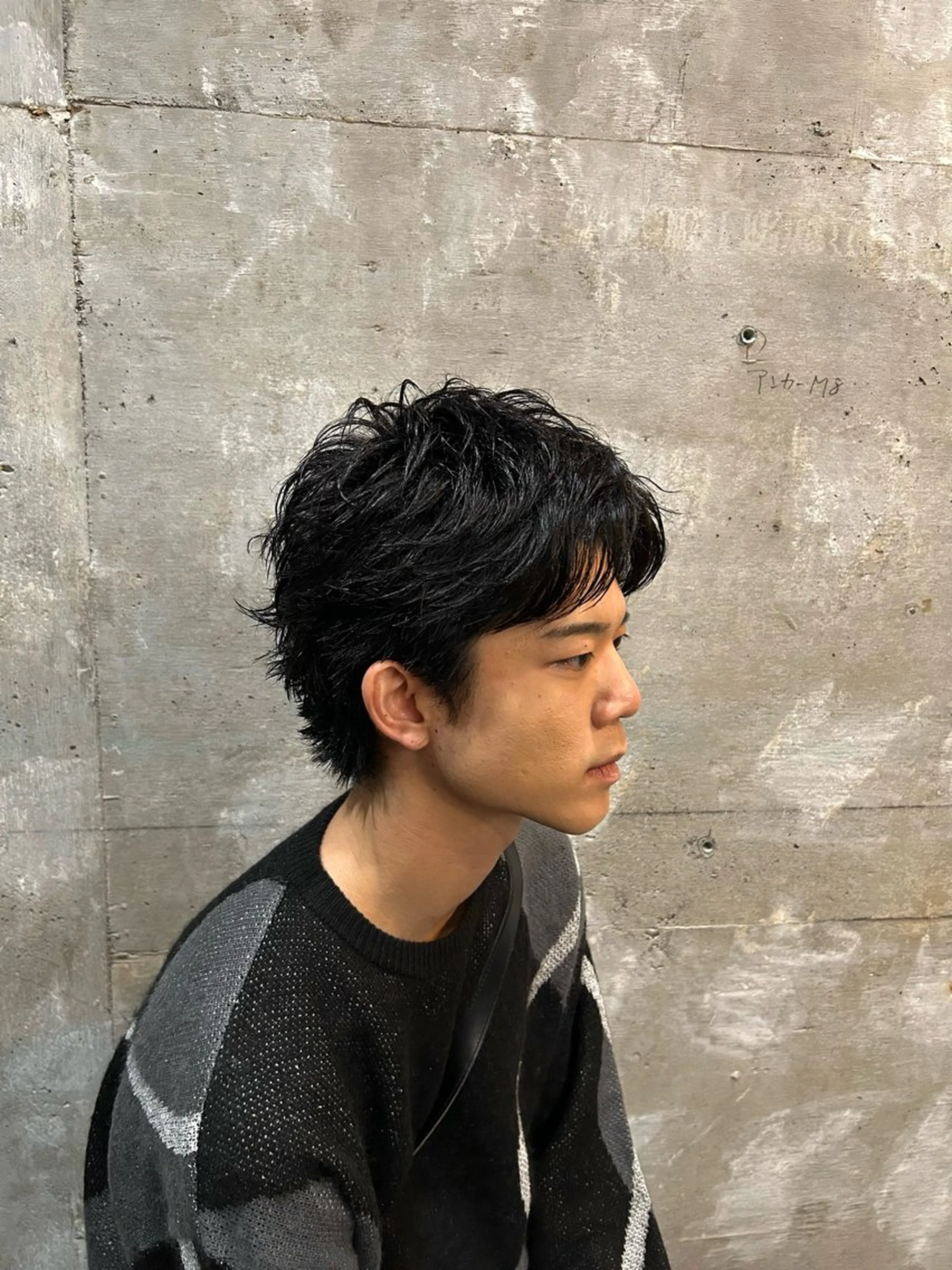 ショート メンズ 刈り上げ ショートヘア カット 河野 理人のヘアスタイル